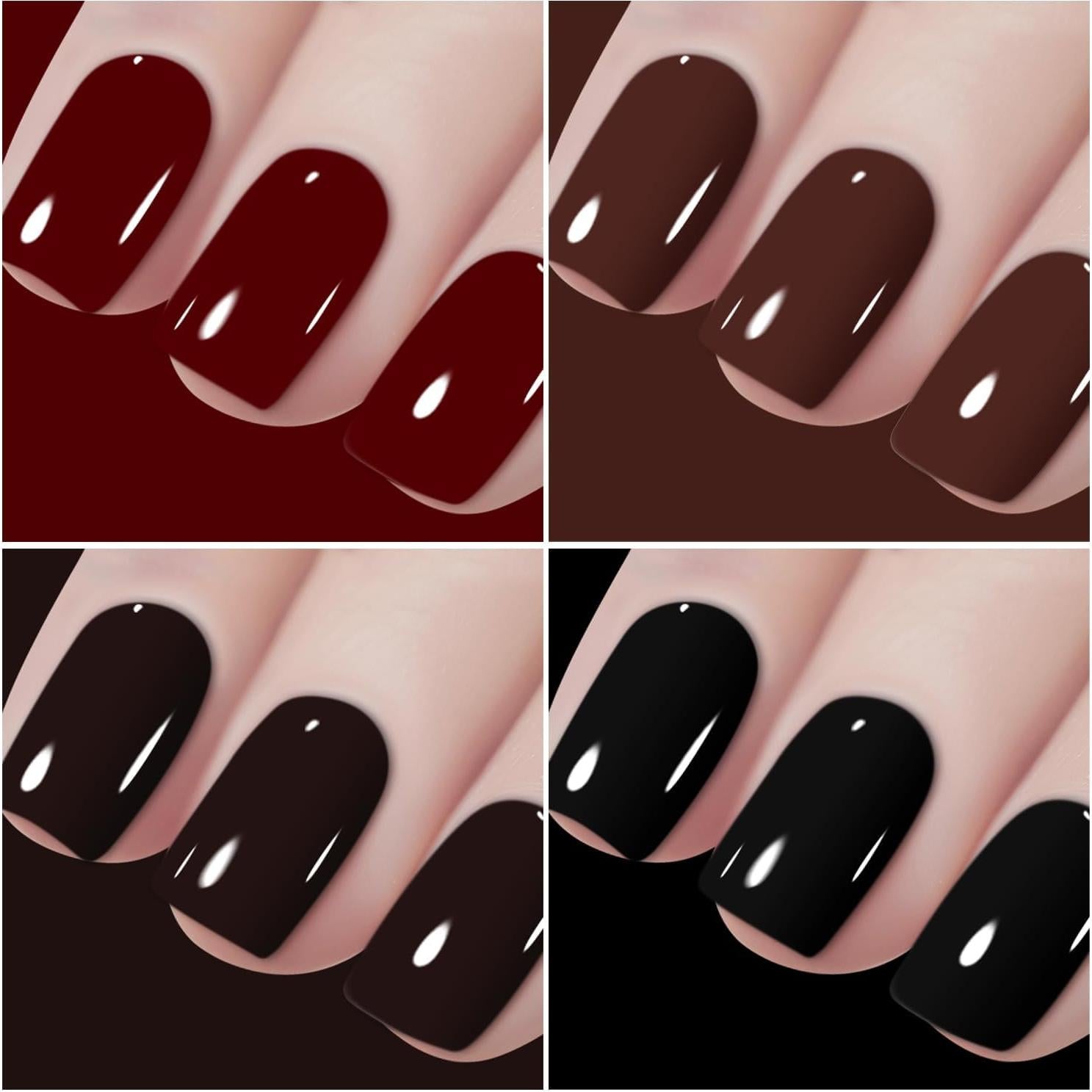 Kit de Esmalte de Uñas en Gel Vishine 48PCS 45 Colores