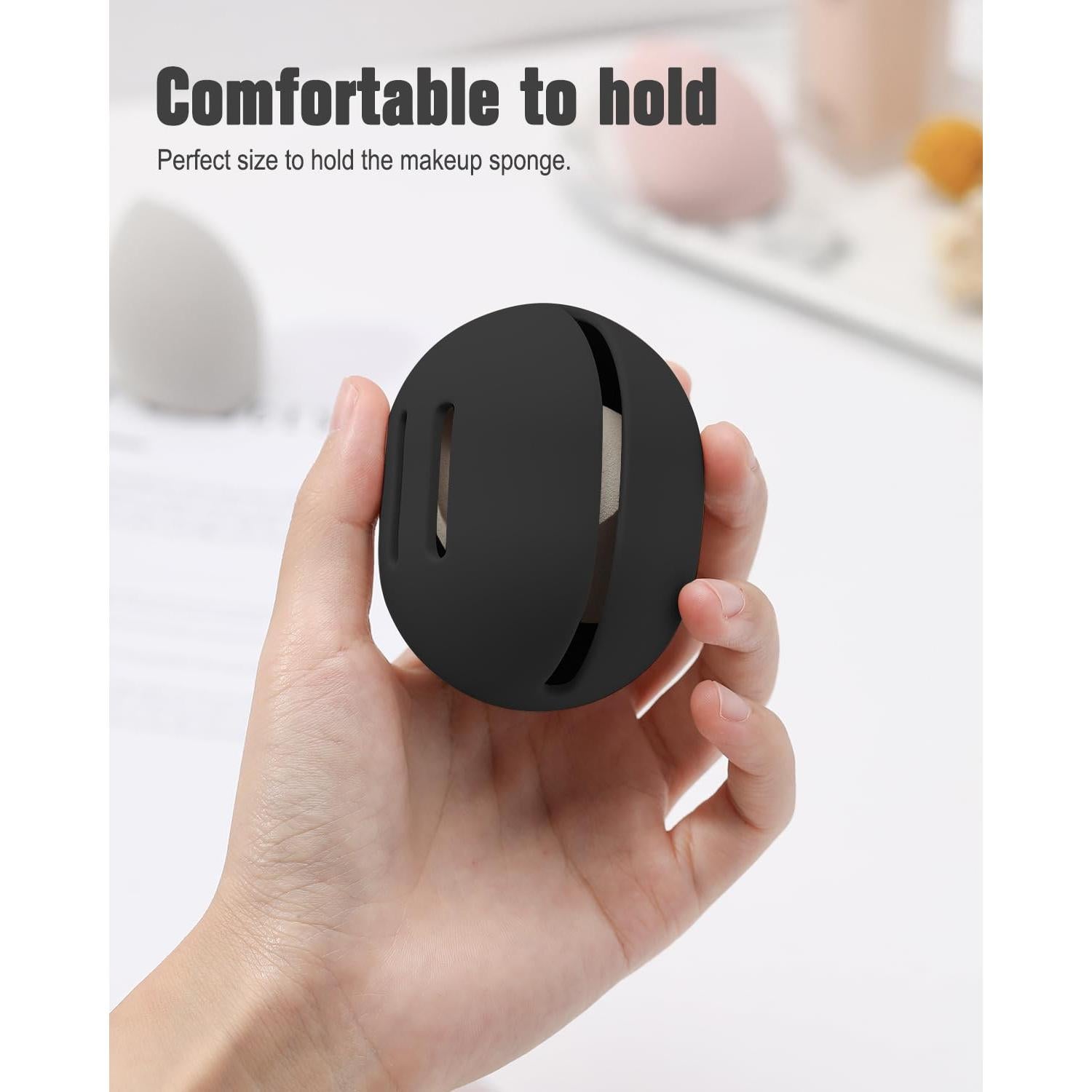 Soporte para Esponja de Maquillaje FERYES - Estuche Silicona Ecológica