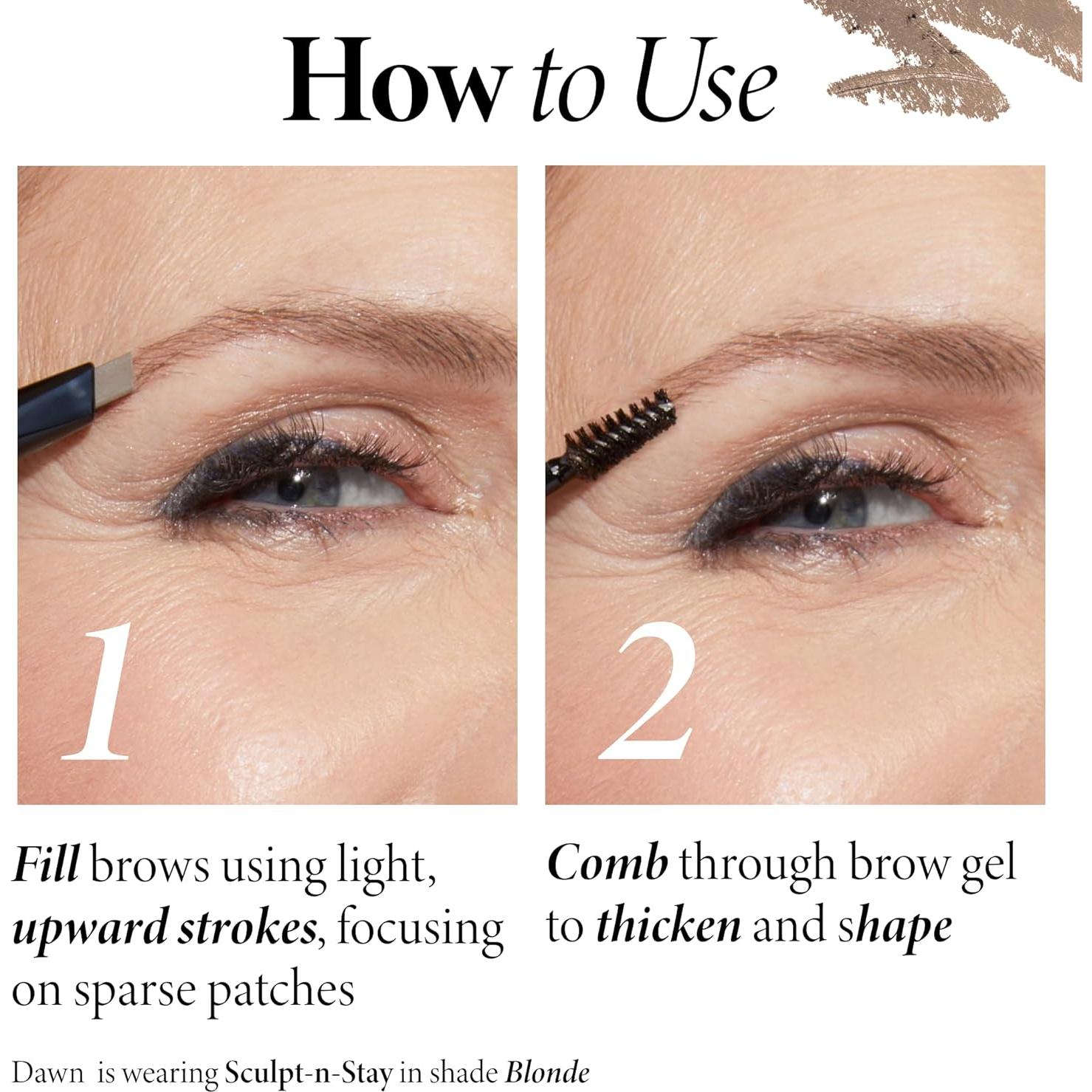 Lápiz y Gel para Cejas a Prueba de Agua Laura Geller Rubio