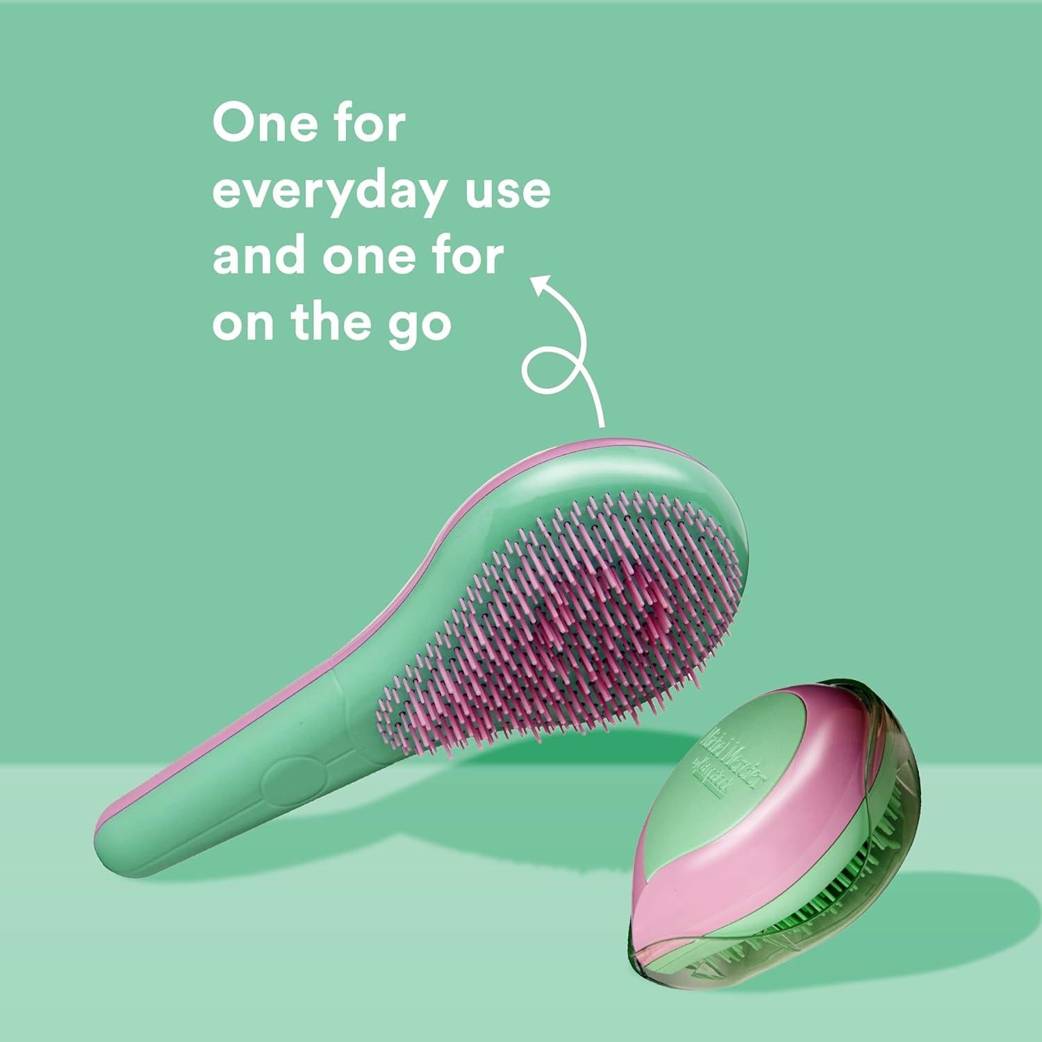 Set de Cepillos Desenredadores Michel Mercier - 2 Piezas, Cabello Regular