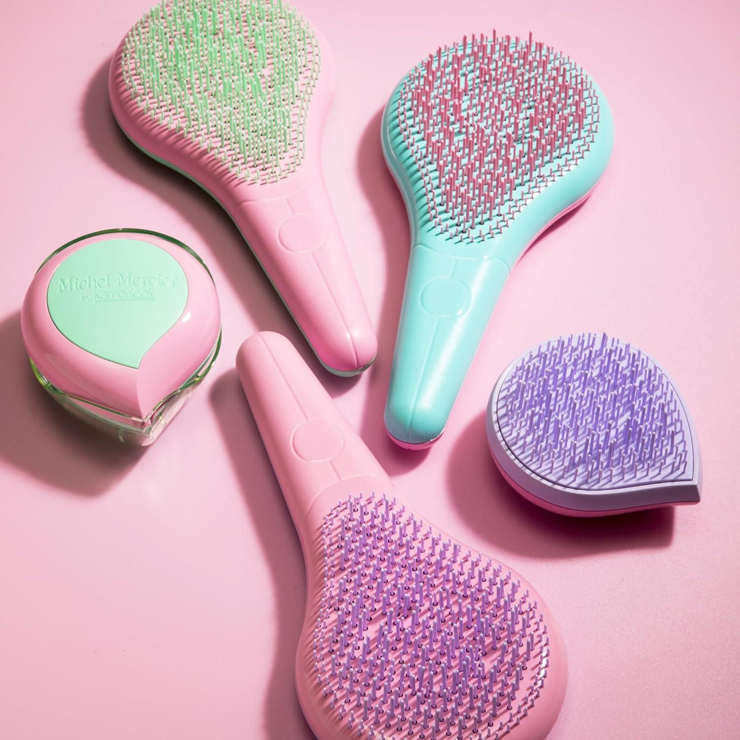 Set de Cepillos Desenredadores Michel Mercier - 2 Piezas, Cabello Regular