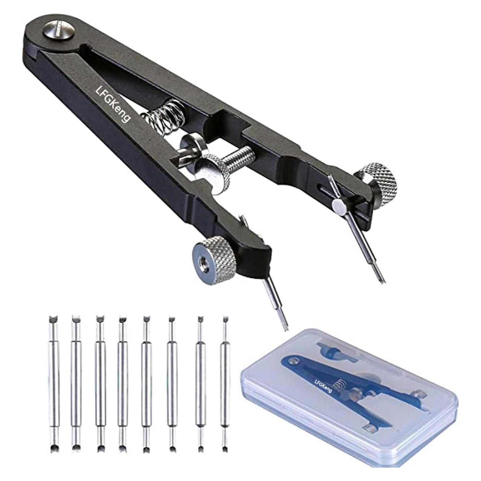 Pinzas para Barra de Resorte de Reloj LFGKeng - Acero Aleado