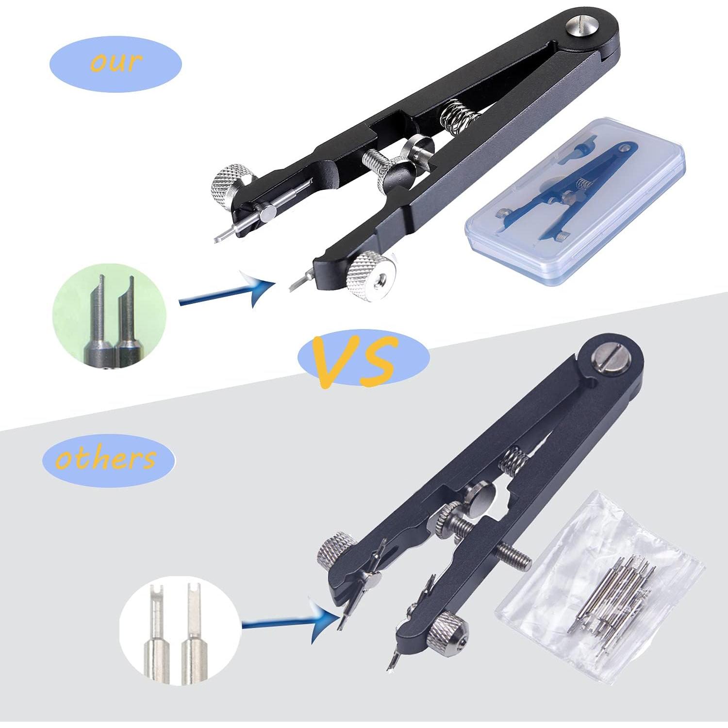 Pinzas para Barra de Resorte de Reloj LFGKeng - Acero Aleado