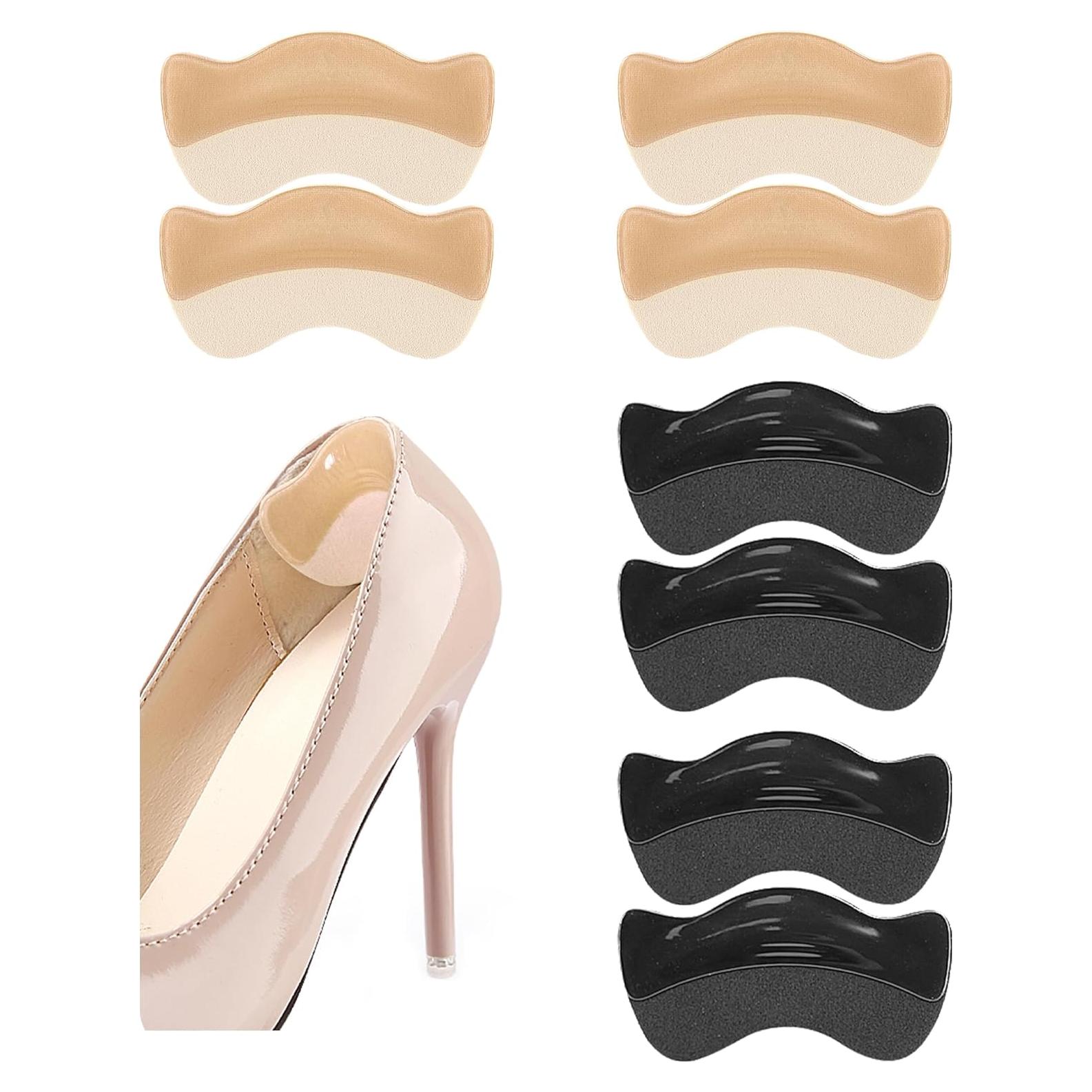 Almohadillas de Gel para Talón HiRui - 4 Pares, Alivio Dolor