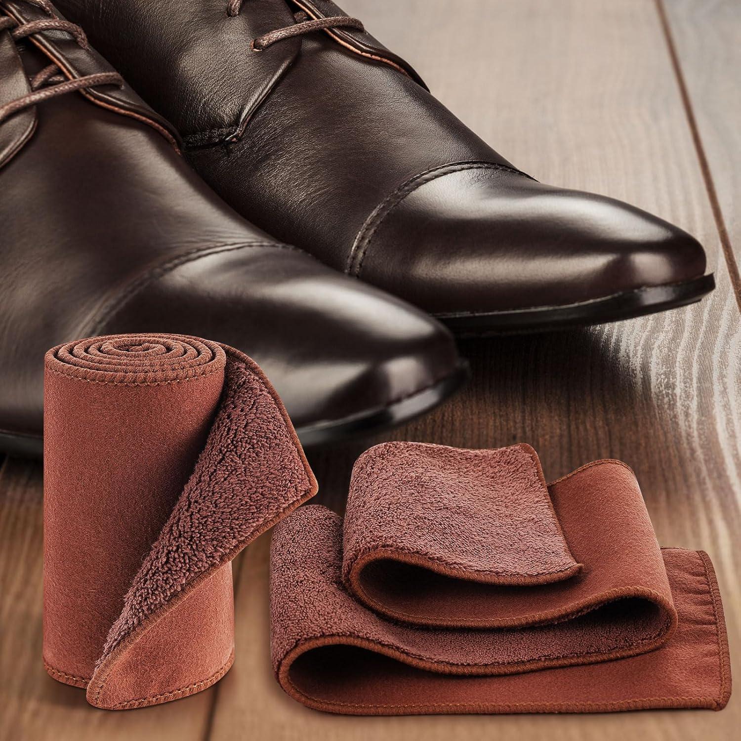 Kit de Paños de Limpieza para Zapatos 10 Piezas Microfibra