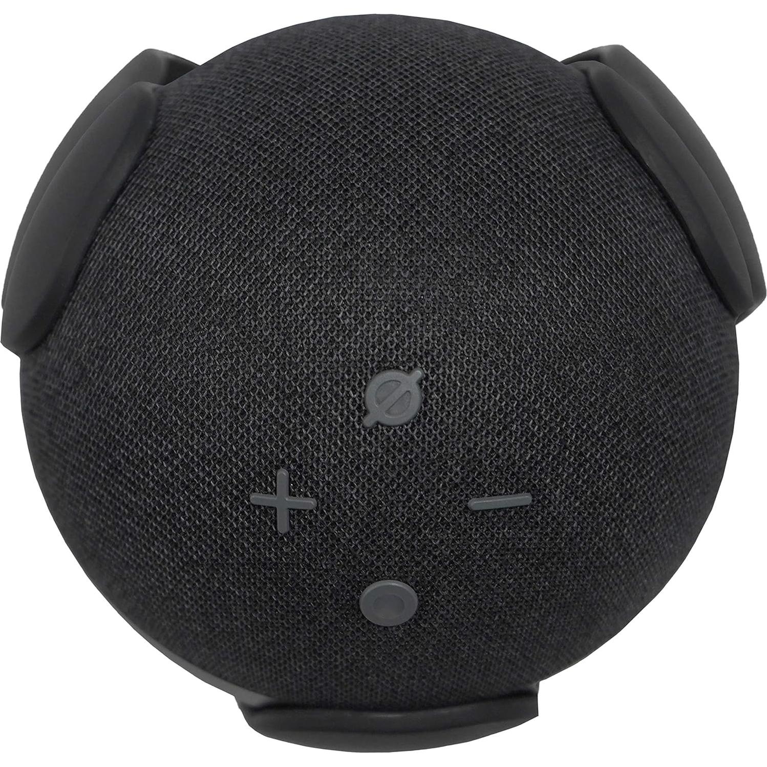 Made For Amazon Wall Mount, Black, for Echo Dot (4th generation)