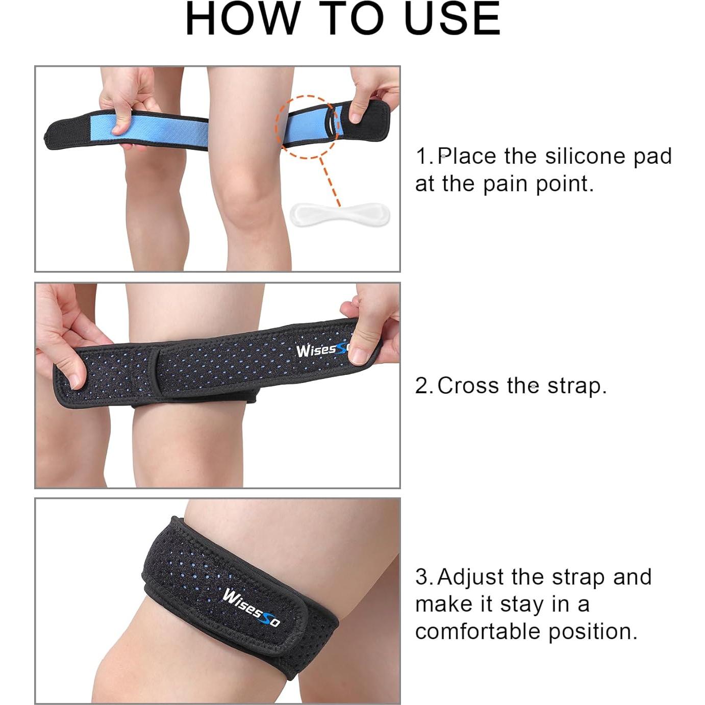 Correa para Banda IT Wisesso - Férula Ajustable para Rodilla