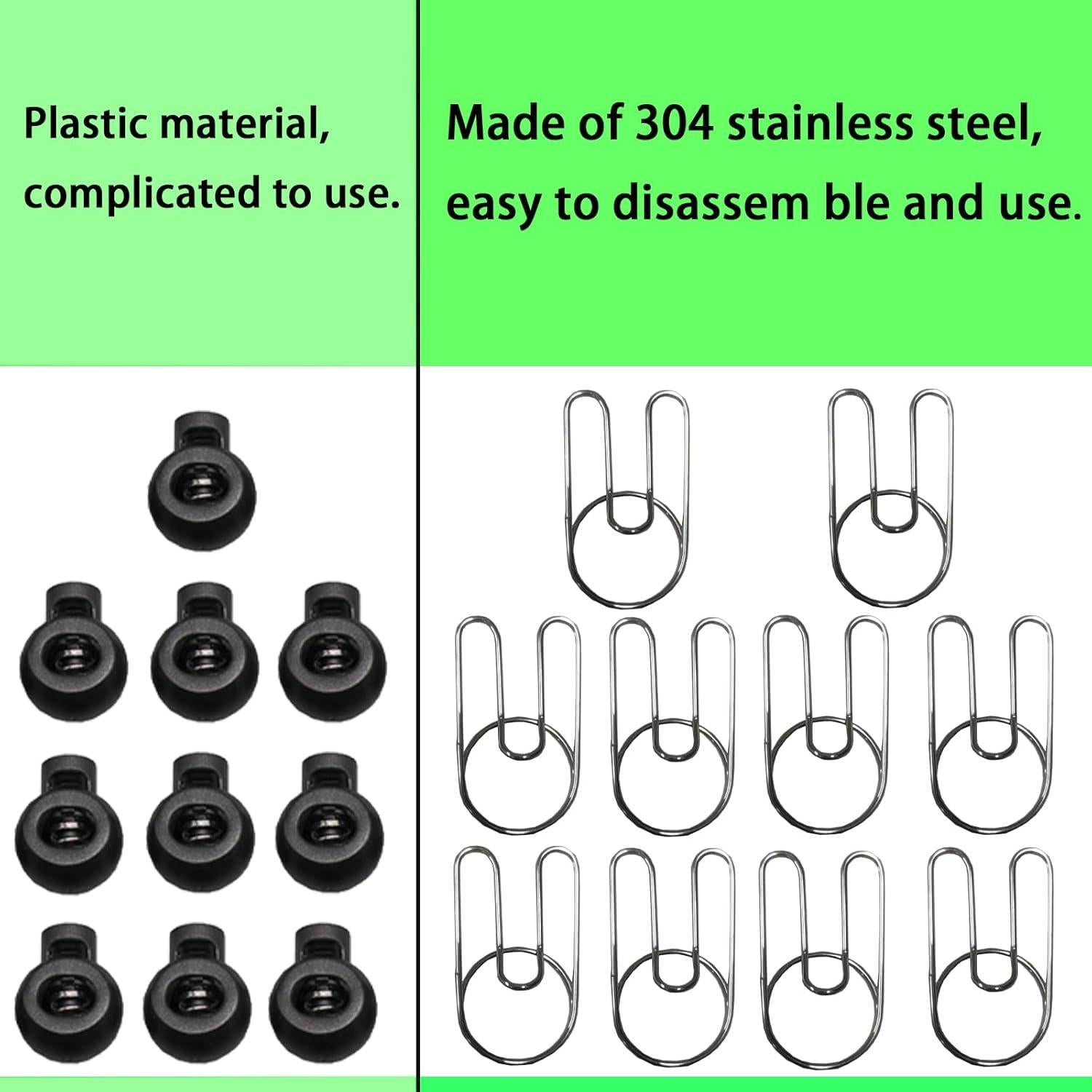Cuerda de Ropa Portátil WaWacomp 9.75m con Clips y Bolsa
