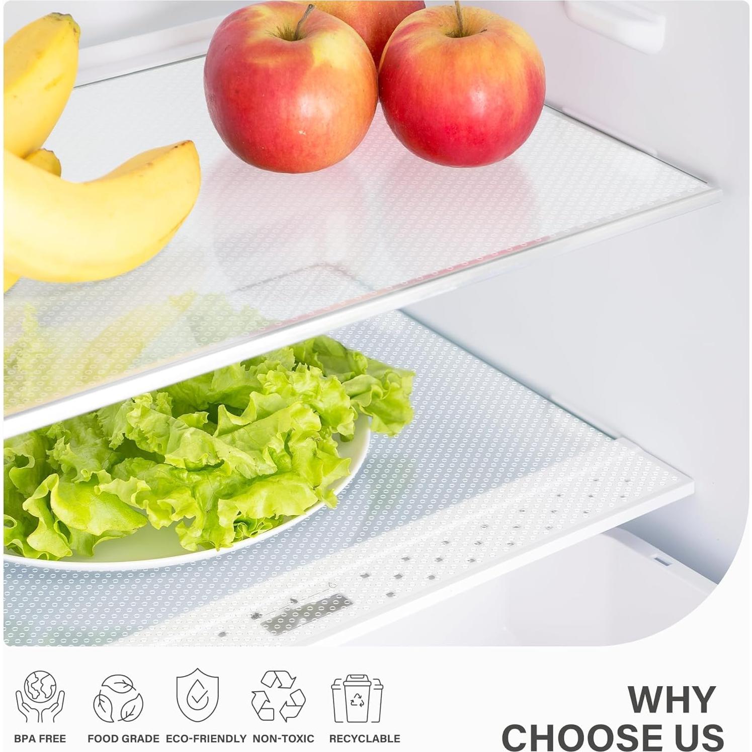 Forros de Refrigerador Login Life 12 Pcs 29x36.8 cm Lavables