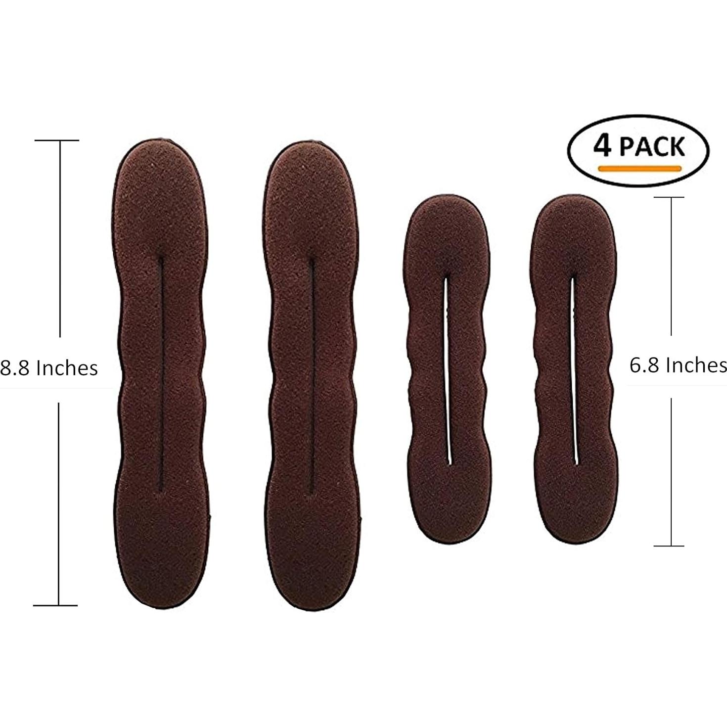 Moldeador de Moño de Espuma Styla Hair - 2 Grandes y 2 Pequeños