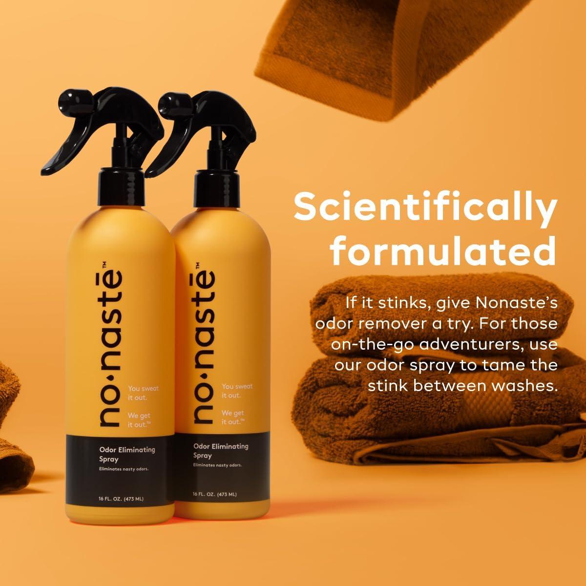 Spray Eliminador de Olores Nonaste - 473 ml - Desodorante para Ropa y Calzado