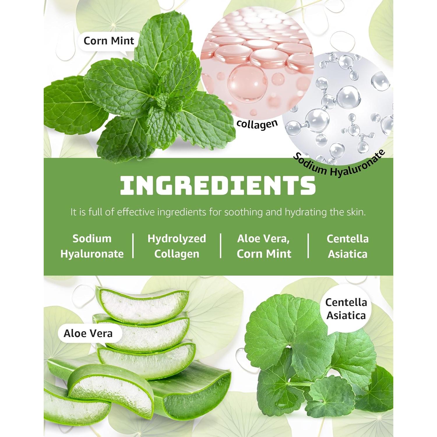 Parche Solar UV Cut SHIONLE Tipo-B 4 Piezas Hidratante