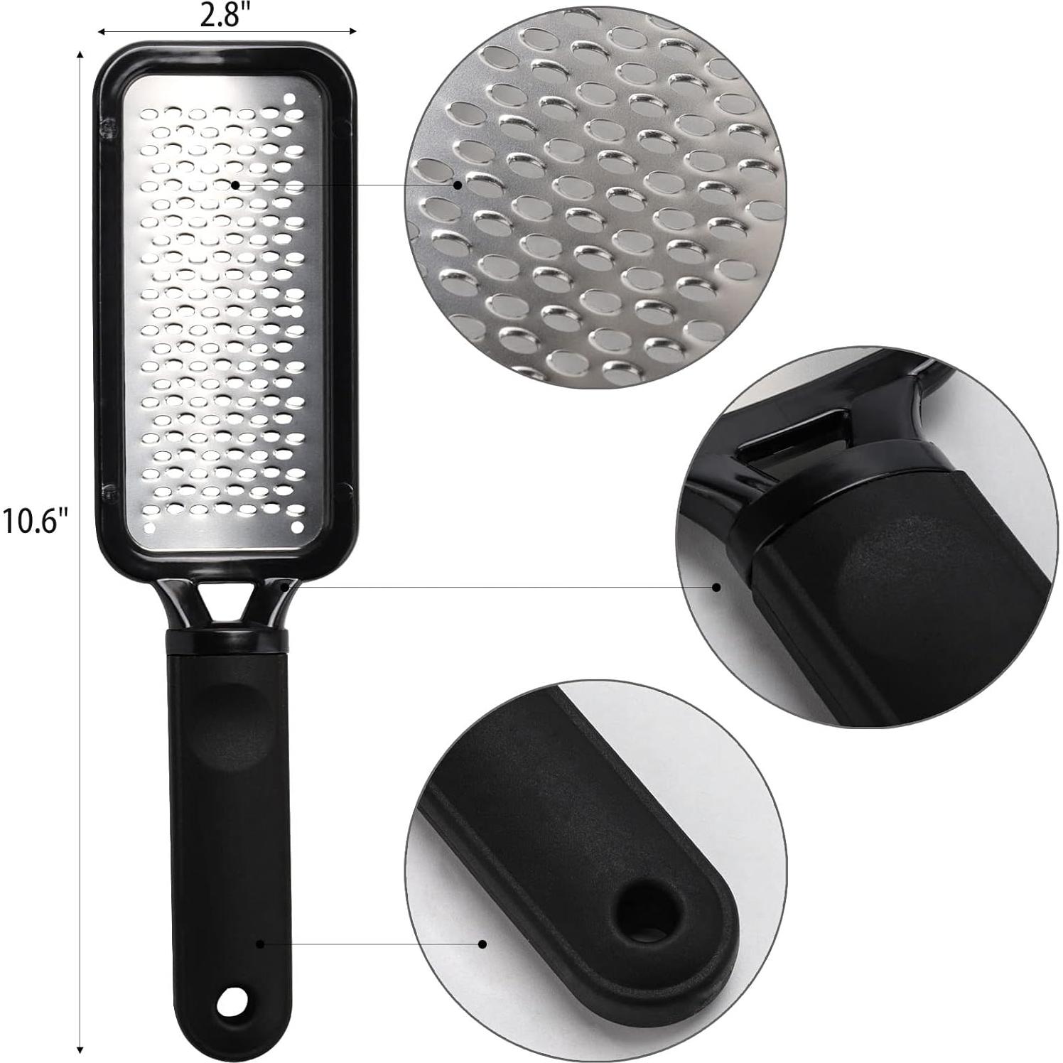 Kit de 3 Limas para Pies y Raspador BTYMS - Exfoliador de Talones