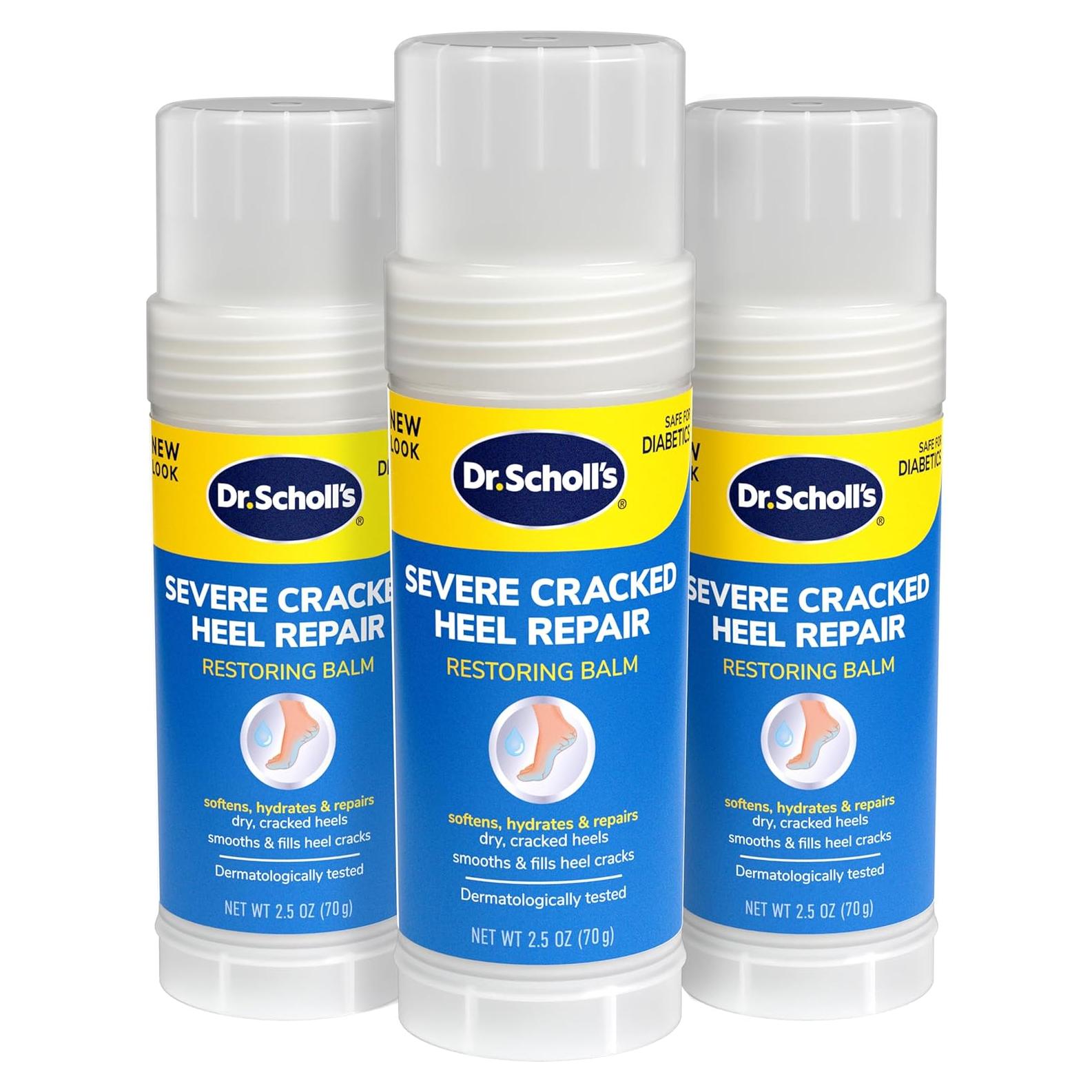 Bálsamo Restaurador para Talones Agrietados Dr. Scholl's 3x75g