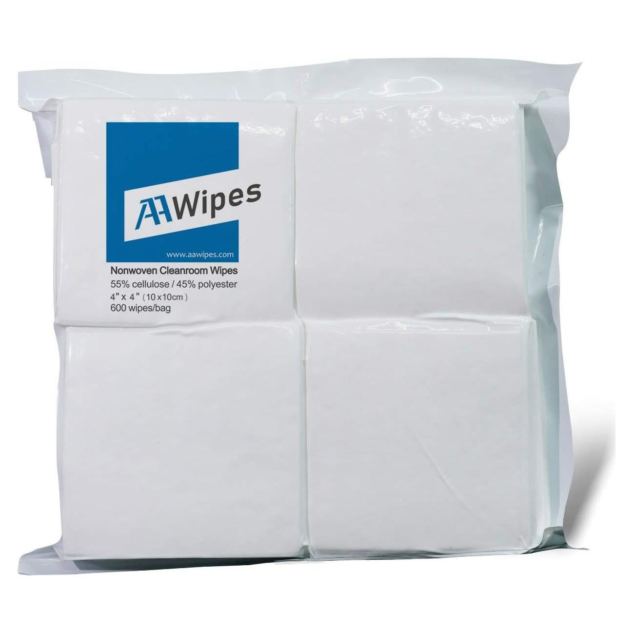 Toallitas AAwipes 600 Pcs 10.16x10.16 cm Sin Pelusa