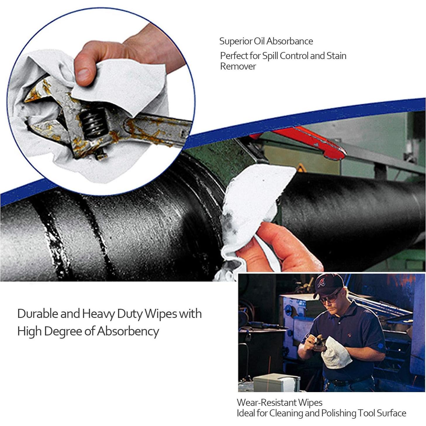 Toallitas AAwipes 600 Pcs 10.16x10.16 cm Sin Pelusa