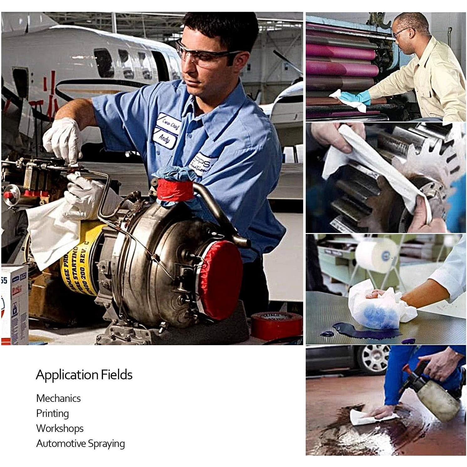 Toallitas AAwipes 600 Pcs 10.16x10.16 cm Sin Pelusa