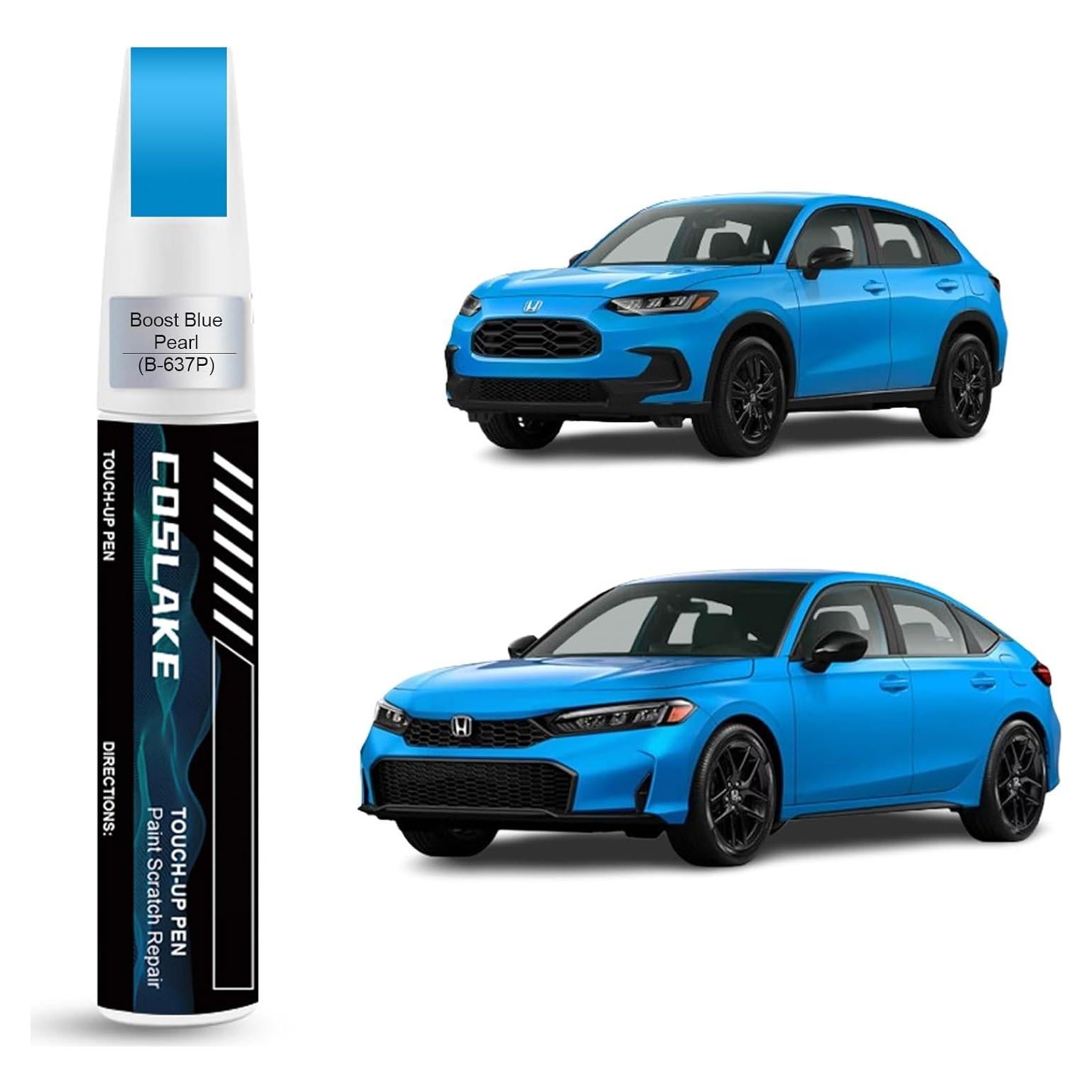 Pintura de Retoque COSLAKE 12ml Perla Azul B-637P Honda CIVIC