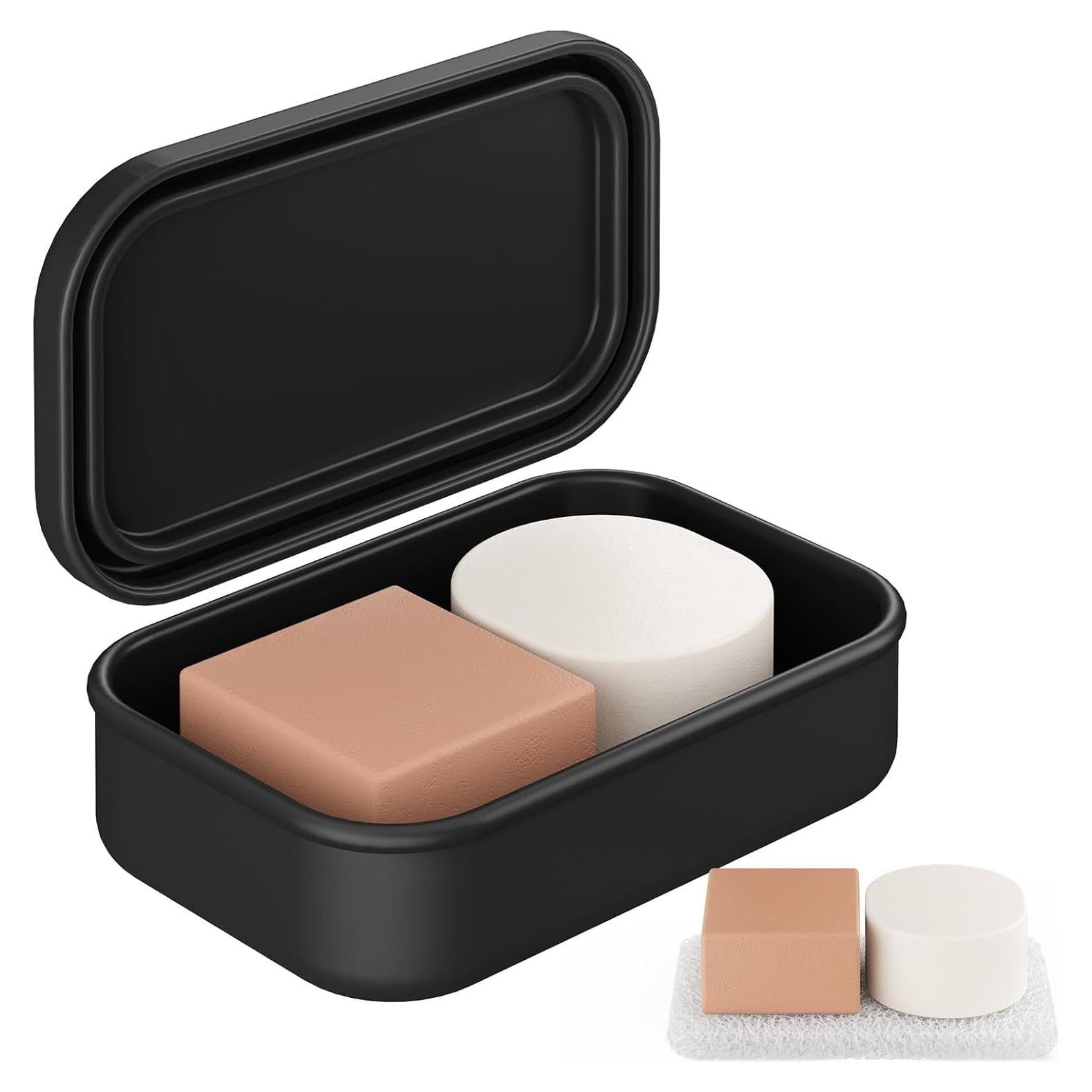 Funda de Jabón de Viaje Quatish Grande a Prueba de Fugas