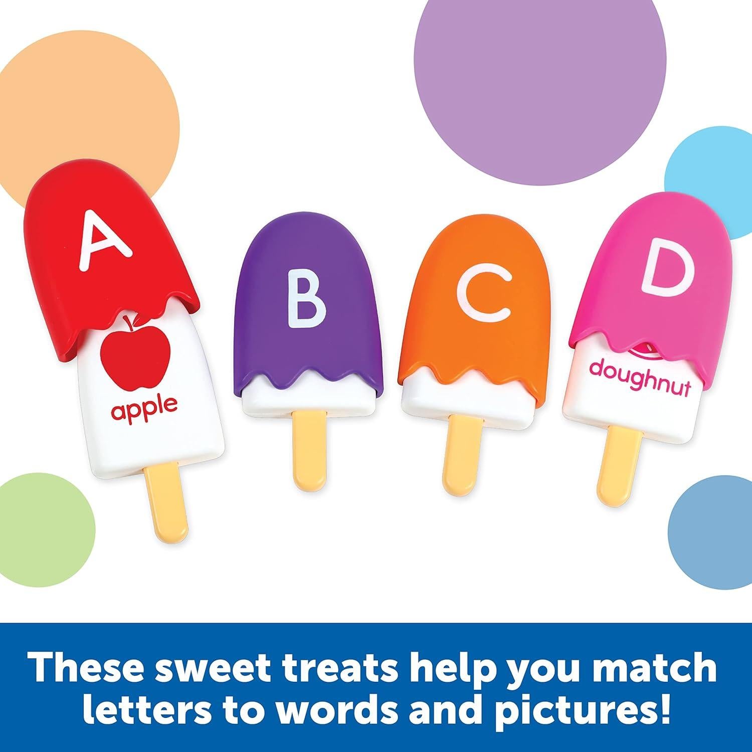 Mini ABC Pops Learning Resources - Juguetes Educativos 26 Letras