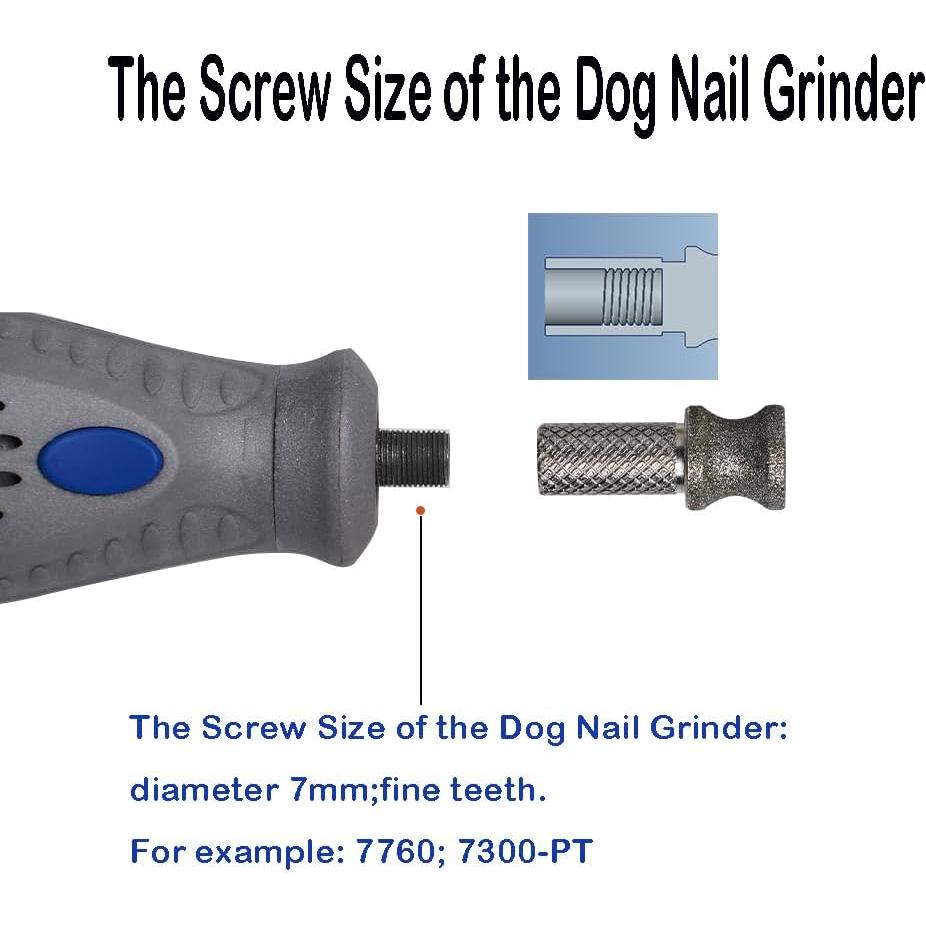 Punta de Amoladora de Uñas de Perro Diamond Dog 7mm