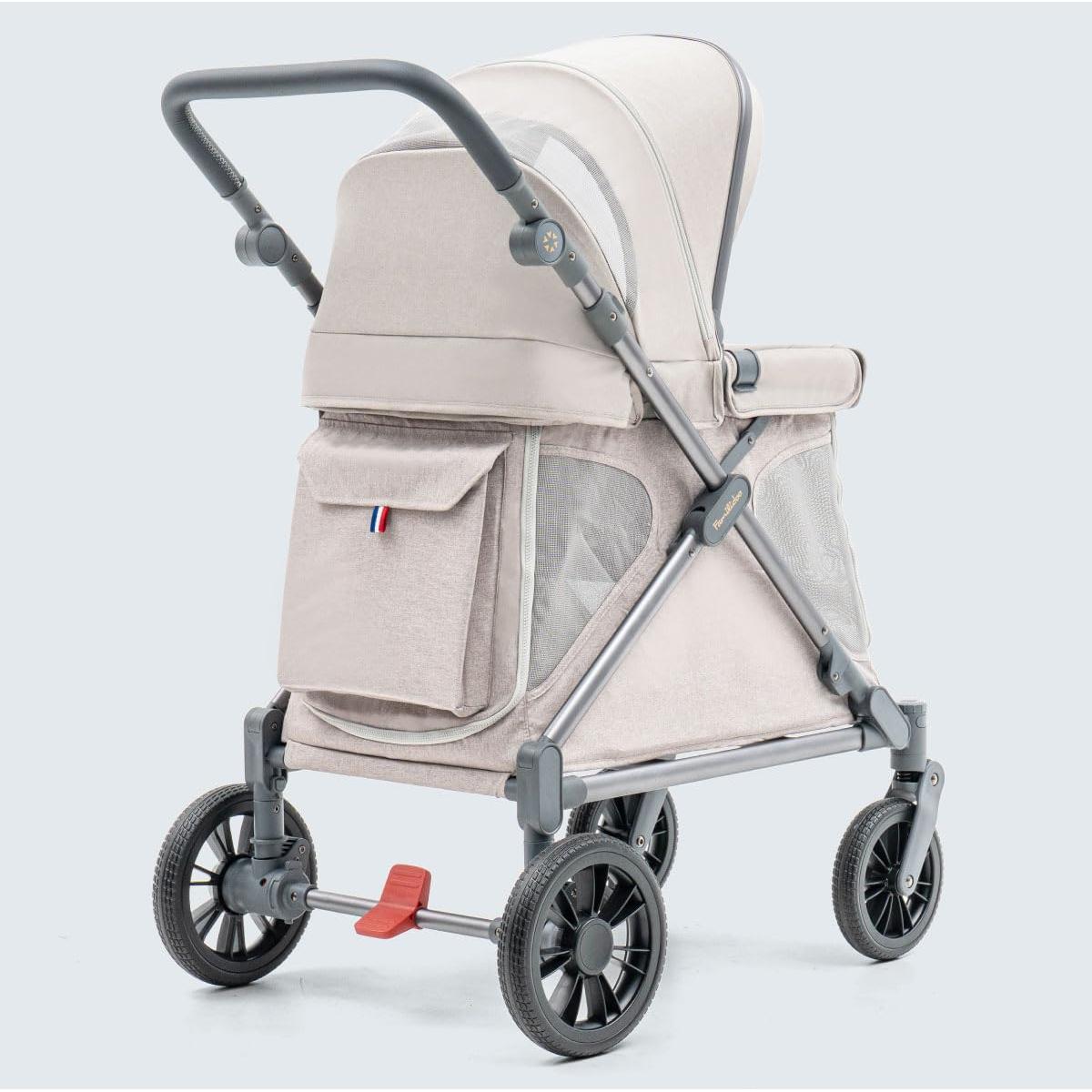 Carro Multifuncional Familidoo Q1 - Plegable y Ligero para Niños y Mascotas - Soporta 60 kg