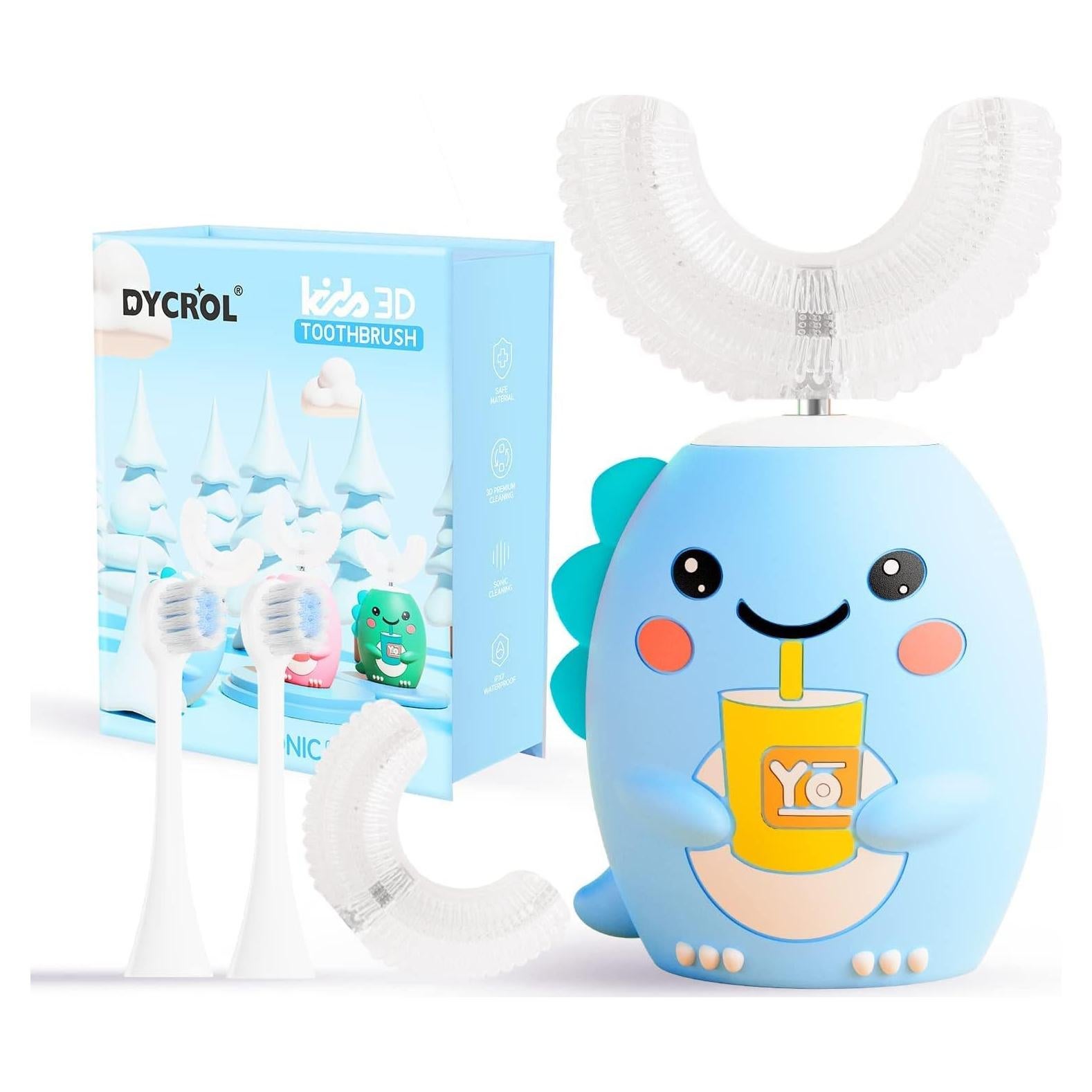 Cepillo de dientes eléctrico DYCROL para niños 2-6 años azul