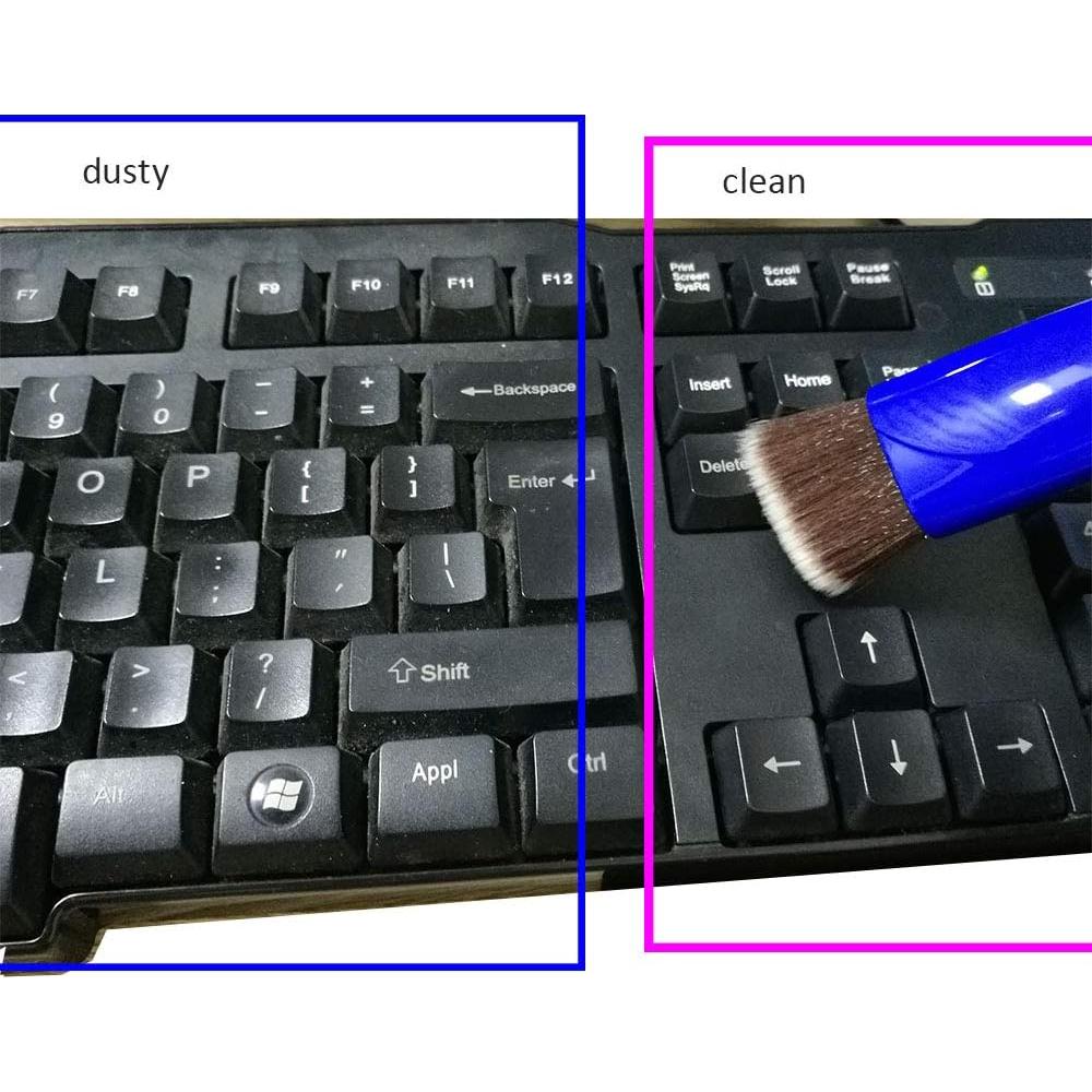 Cepillo de Limpieza Doble Cara Yueton Mini Portátil Negro