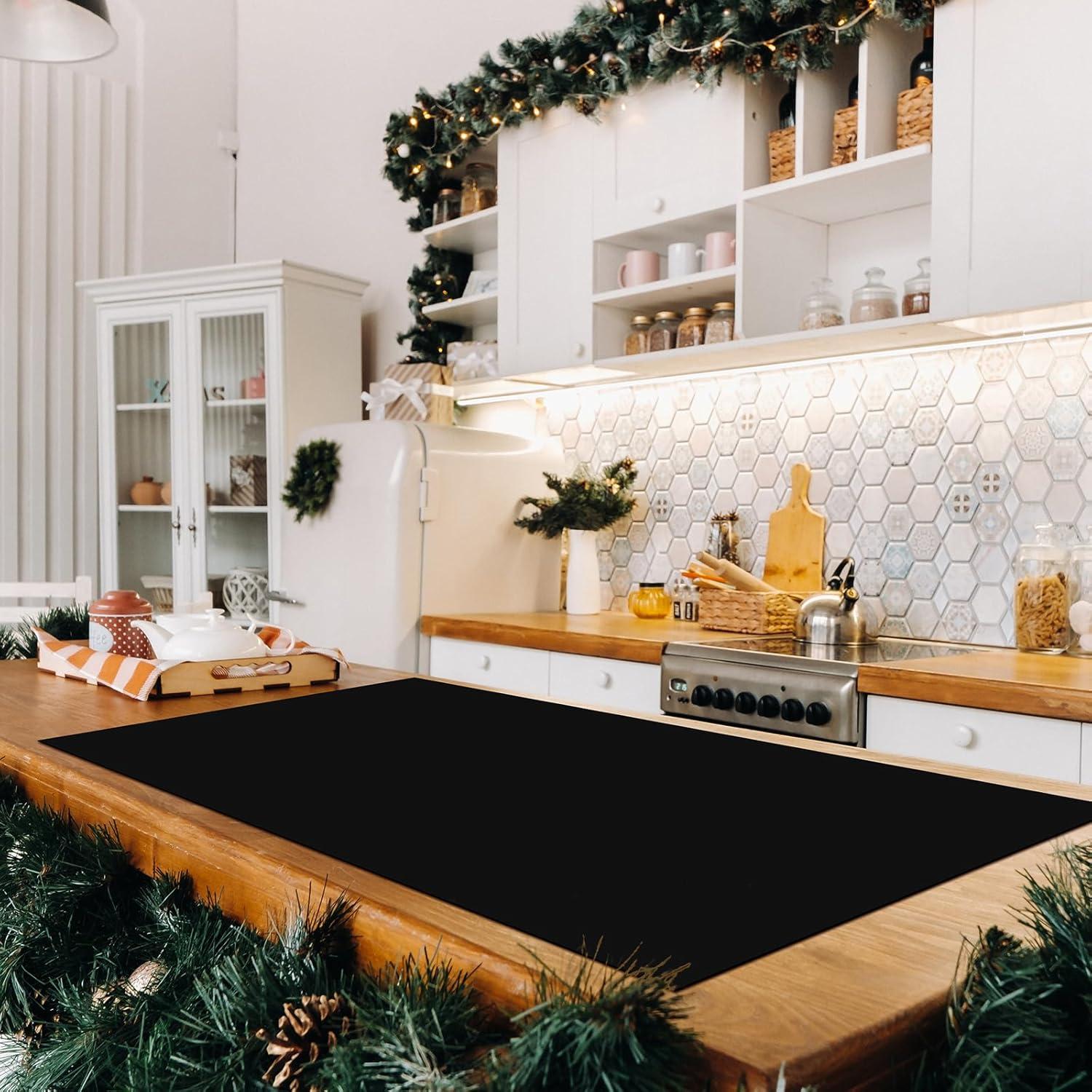 Hushee Tapete de Silicona Extra Grande 61x91.5cm Negro