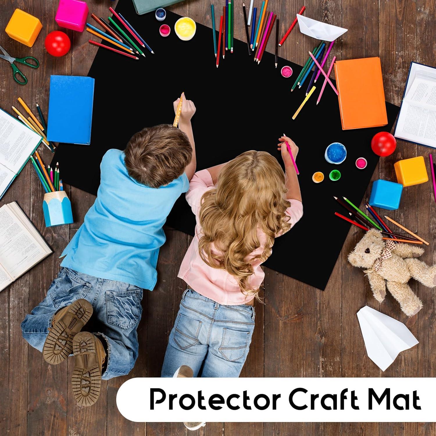 Hushee Tapete de Silicona Extra Grande 61x91.5cm Negro