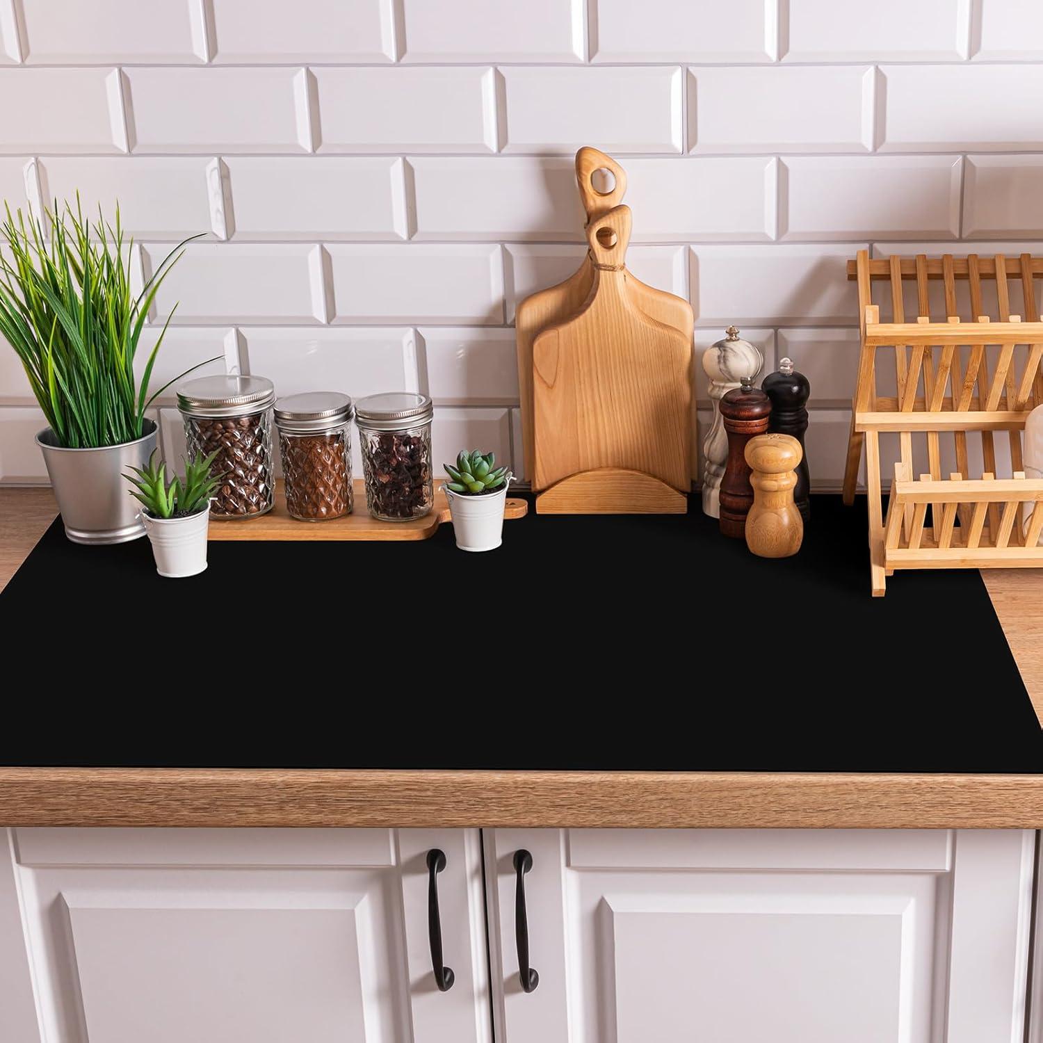 Hushee Tapete de Silicona Extra Grande 61x91.5cm Negro