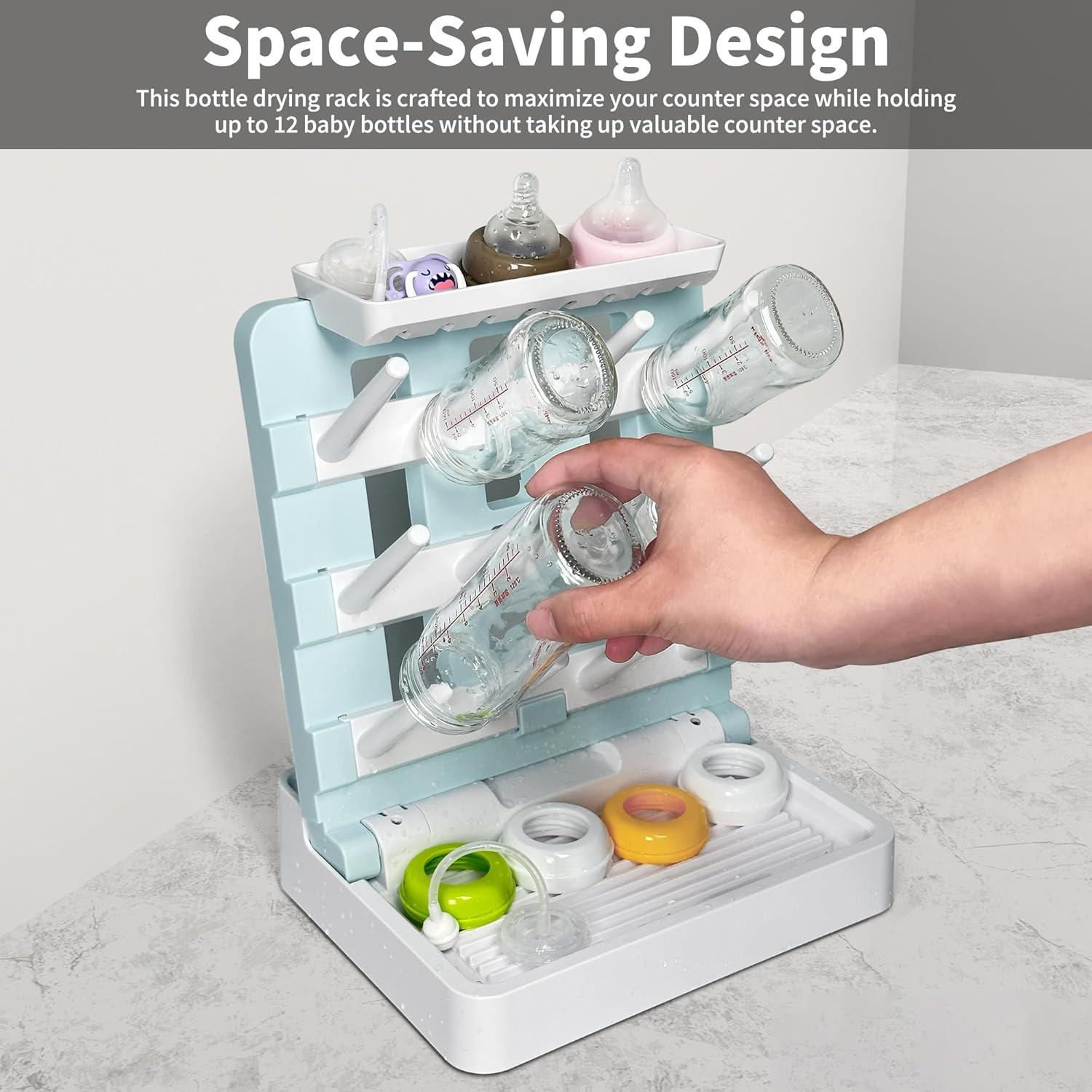 Soporte Vertical para Secado de Biberones CINWWNI - Ahorra Espacio