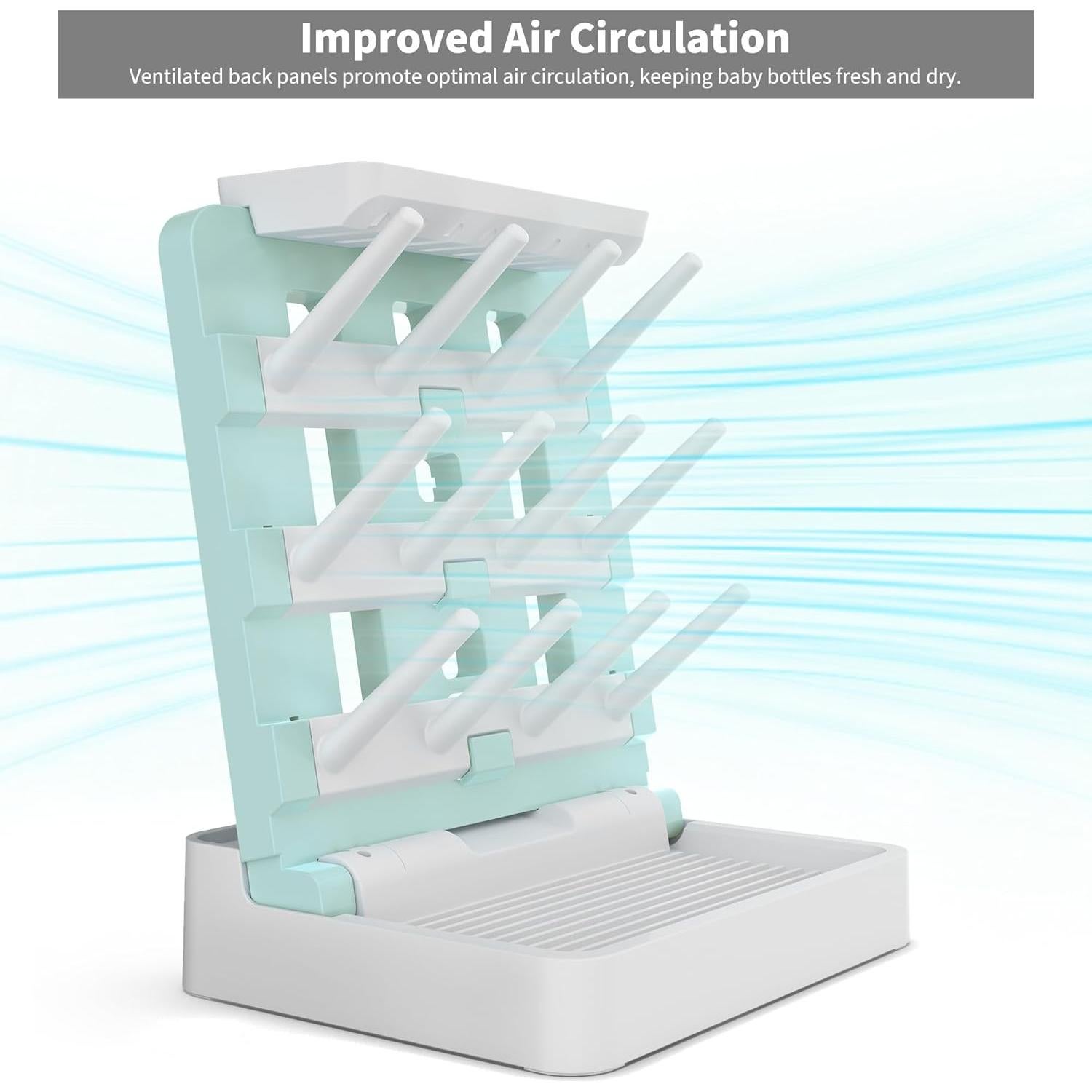 Soporte Vertical para Secado de Biberones CINWWNI - Ahorra Espacio