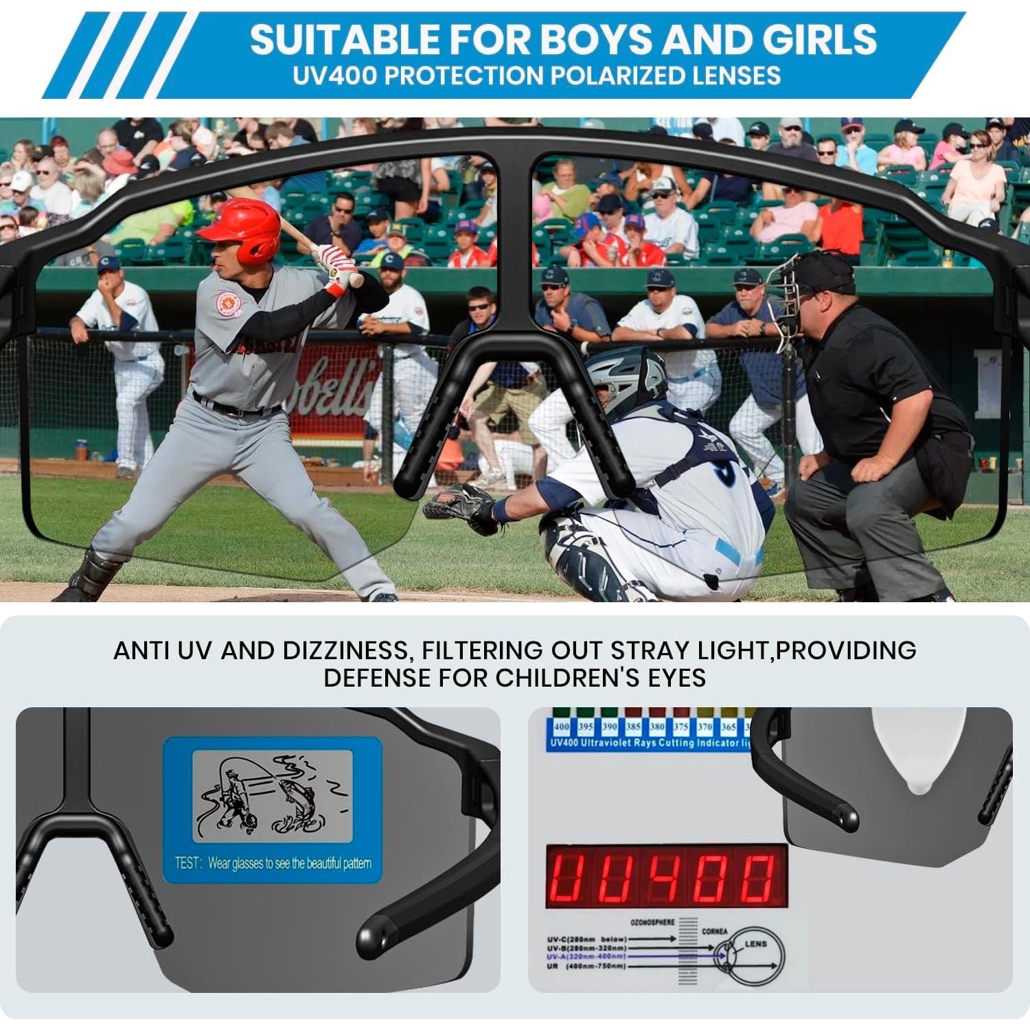 Gafas de Ciclismo Polarizadas VEWOE UV400 para Adultos