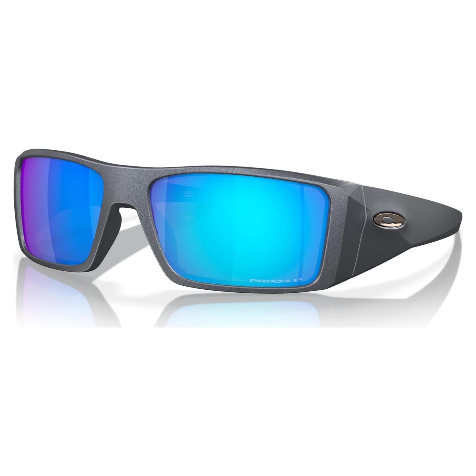Gafas de sol Oakley OO9231 Heliostat Acero Azul Polarizadas