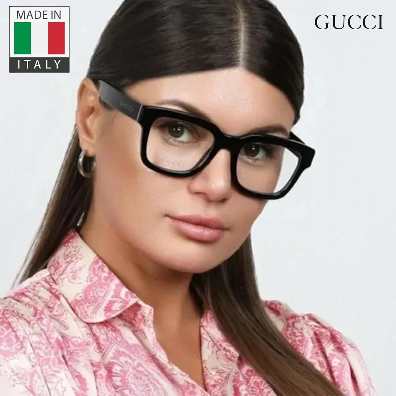 Gafas de Sol Gucci GG1138O Cuadradas Negros 52mm