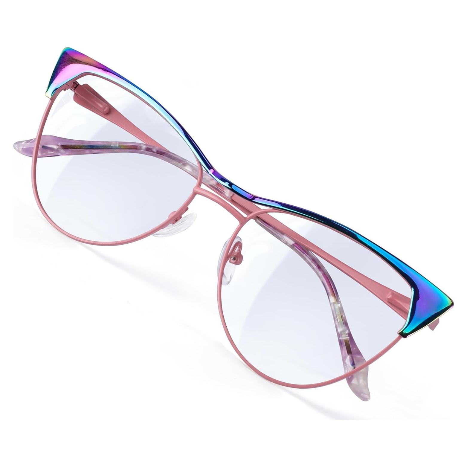 Gafas bloqueadoras de luz azul DOERAYMI para mujeres - Ojo de gato