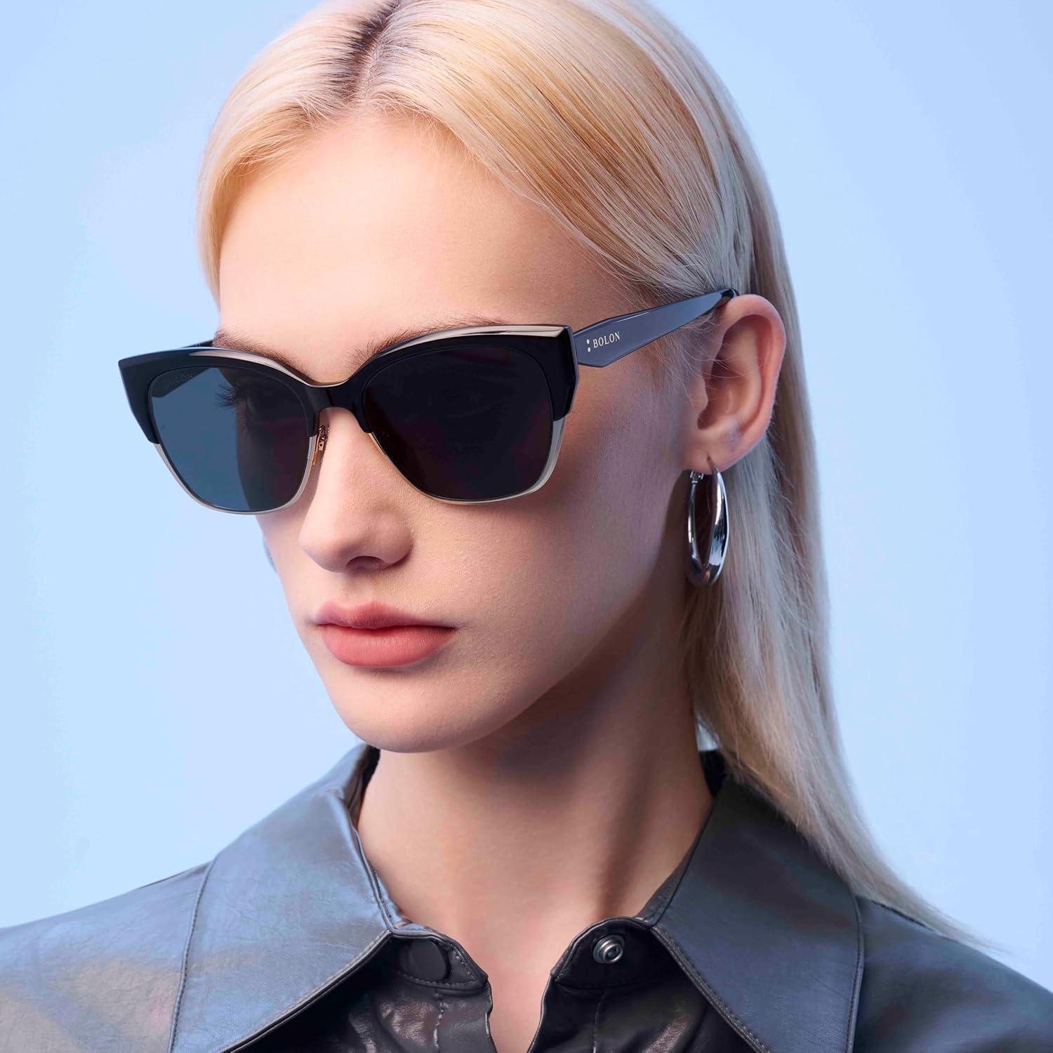 Gafas de Sol Polarizadas Bolon BL6110 Cat Eye 55mm Mujeres