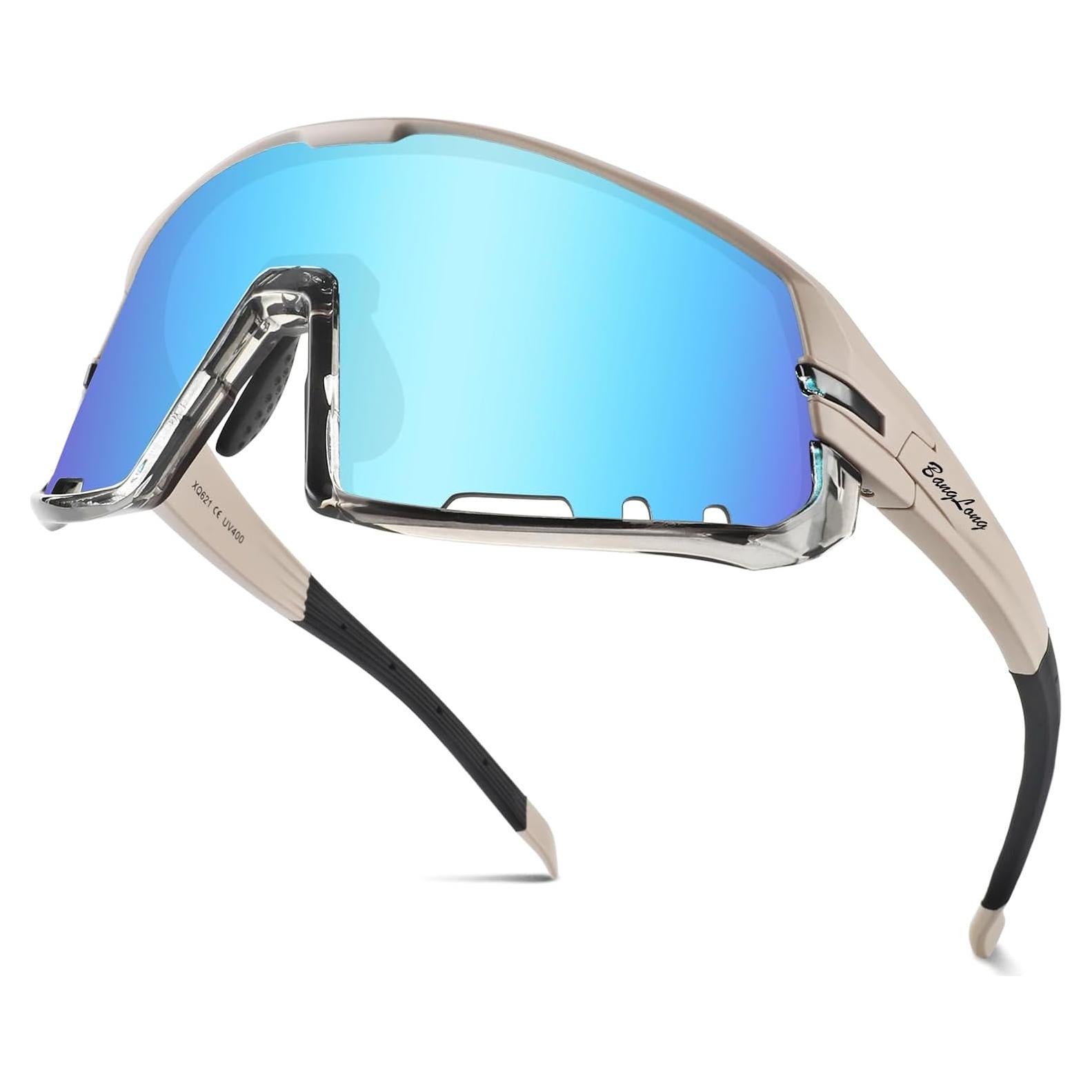Gafas de Ciclismo BangLong UV400 para Hombres y Mujeres