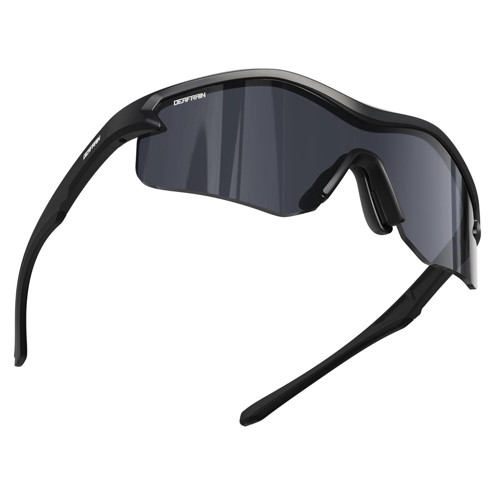 Gafas de sol deportivas DEAFRAIN UV400 para hombres y mujeres