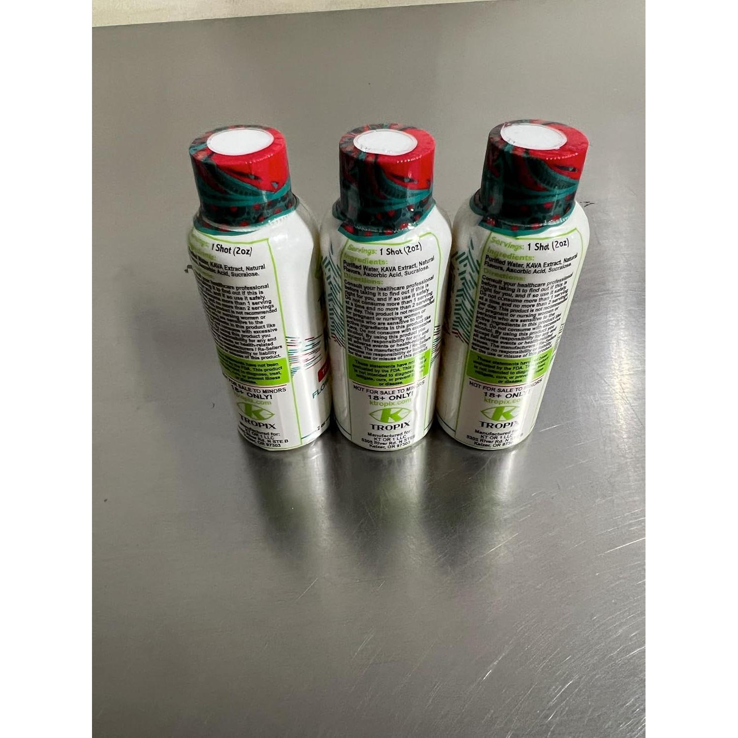 K-Tropix Shot de Kava Tropical 500mg - Suplemento Relajante