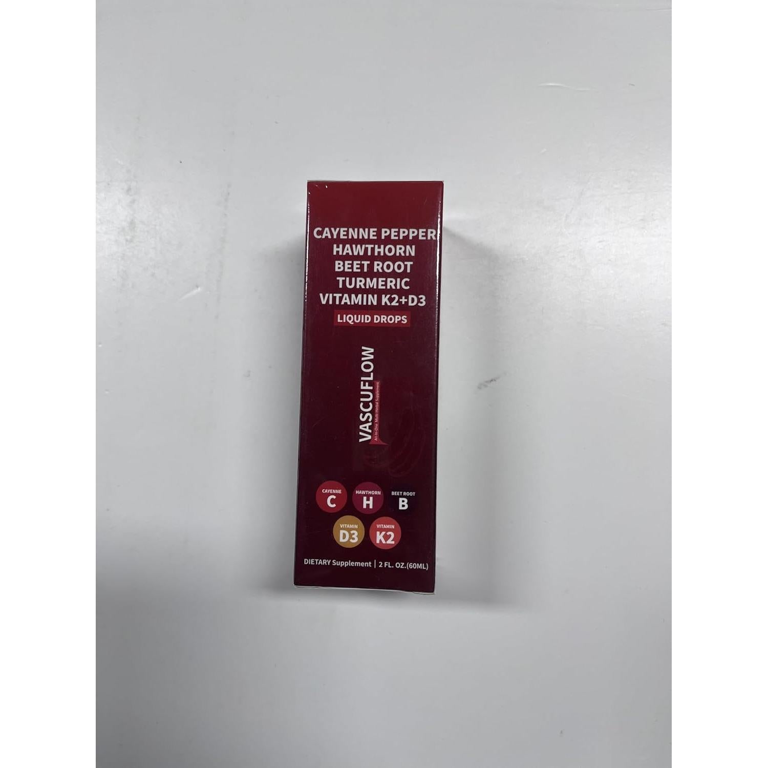 Gotas de Pimienta de Cayena Aeluro 60ml - Paquete de 2