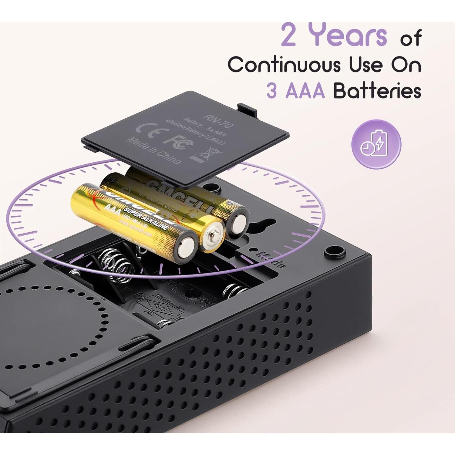 Detector de Radón INKBIRD Portátil para el Hogar - Modelo INK-RD1-B