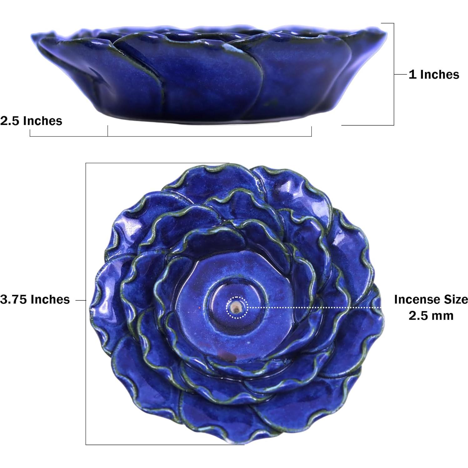 Juego de Incienso Premium Hosley con 60 Varitas y Soporte