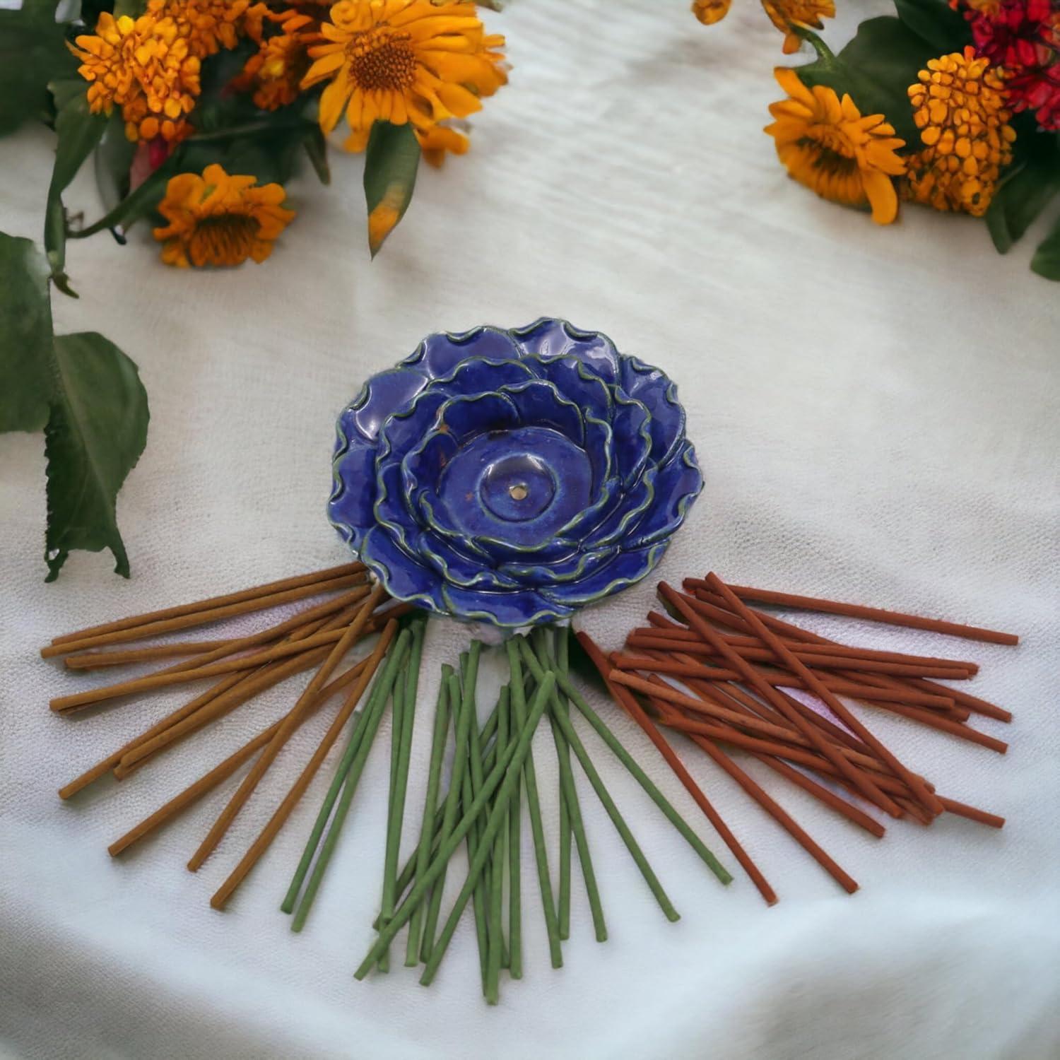 Juego de Incienso Premium Hosley con 60 Varitas y Soporte