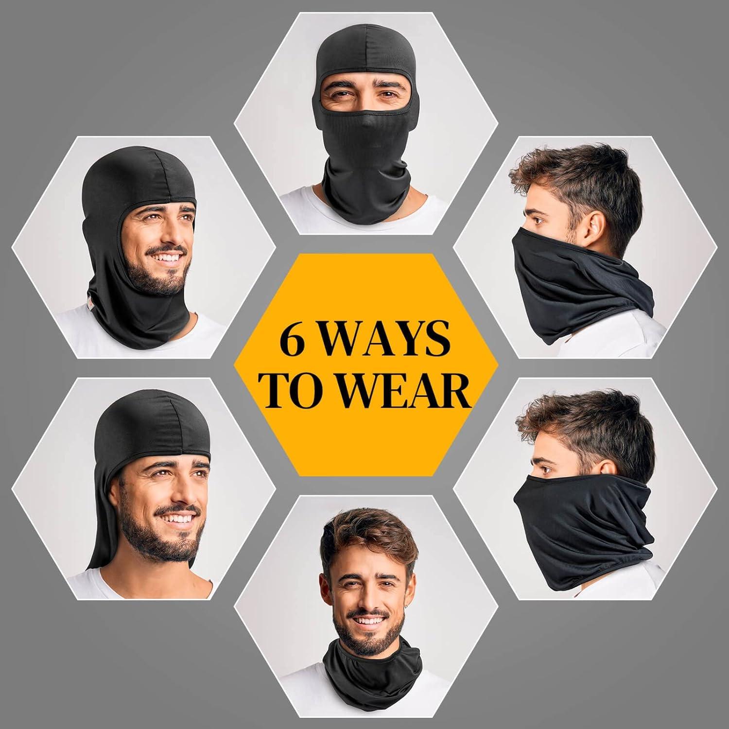 Máscara Balaclava Térmica Transpirable para Esquí y Ciclismo