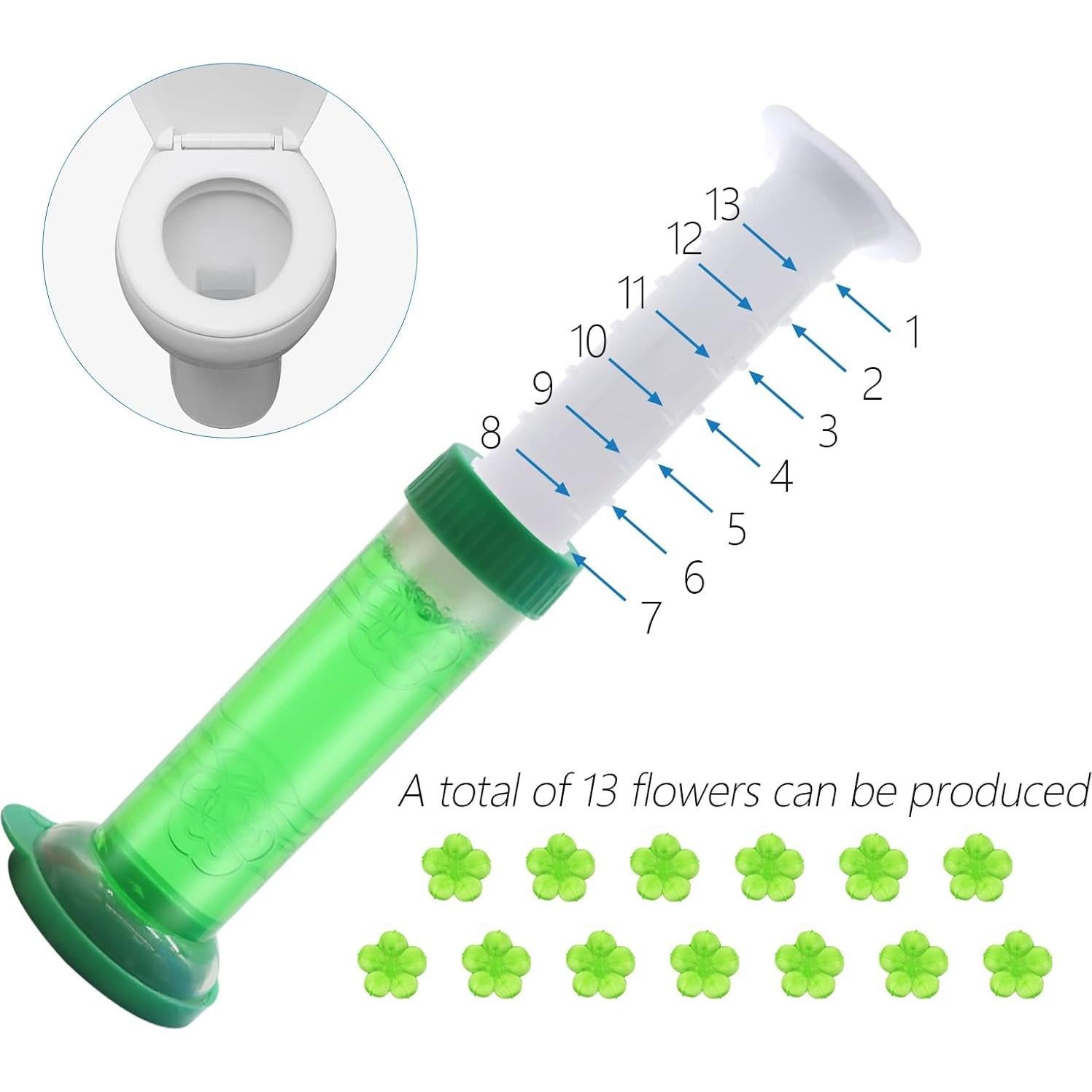 Sello de Gel para Inodoro Ayipaqen 4PCS Aroma Jazmín