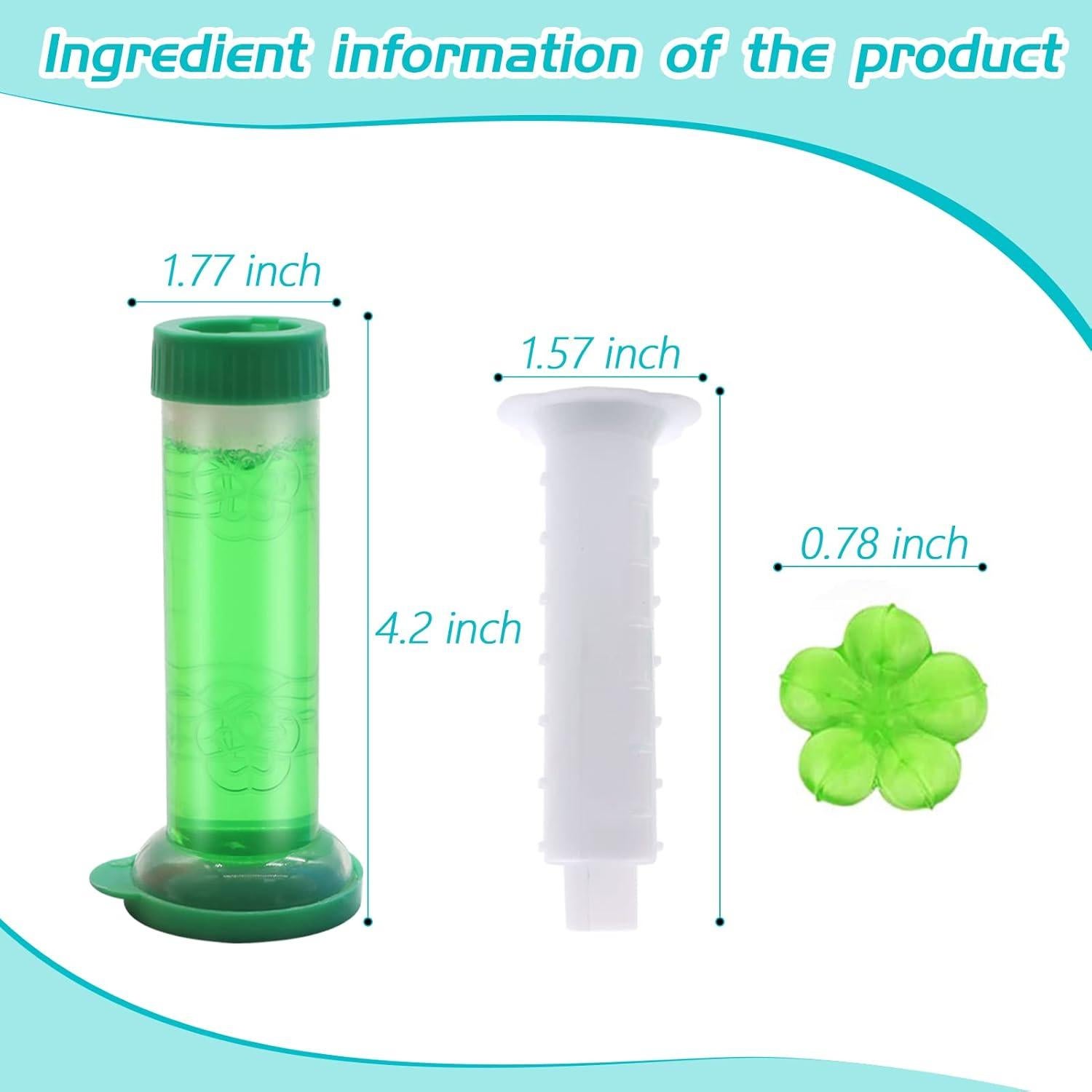 Sello de Gel para Inodoro Ayipaqen 4PCS Aroma Jazmín