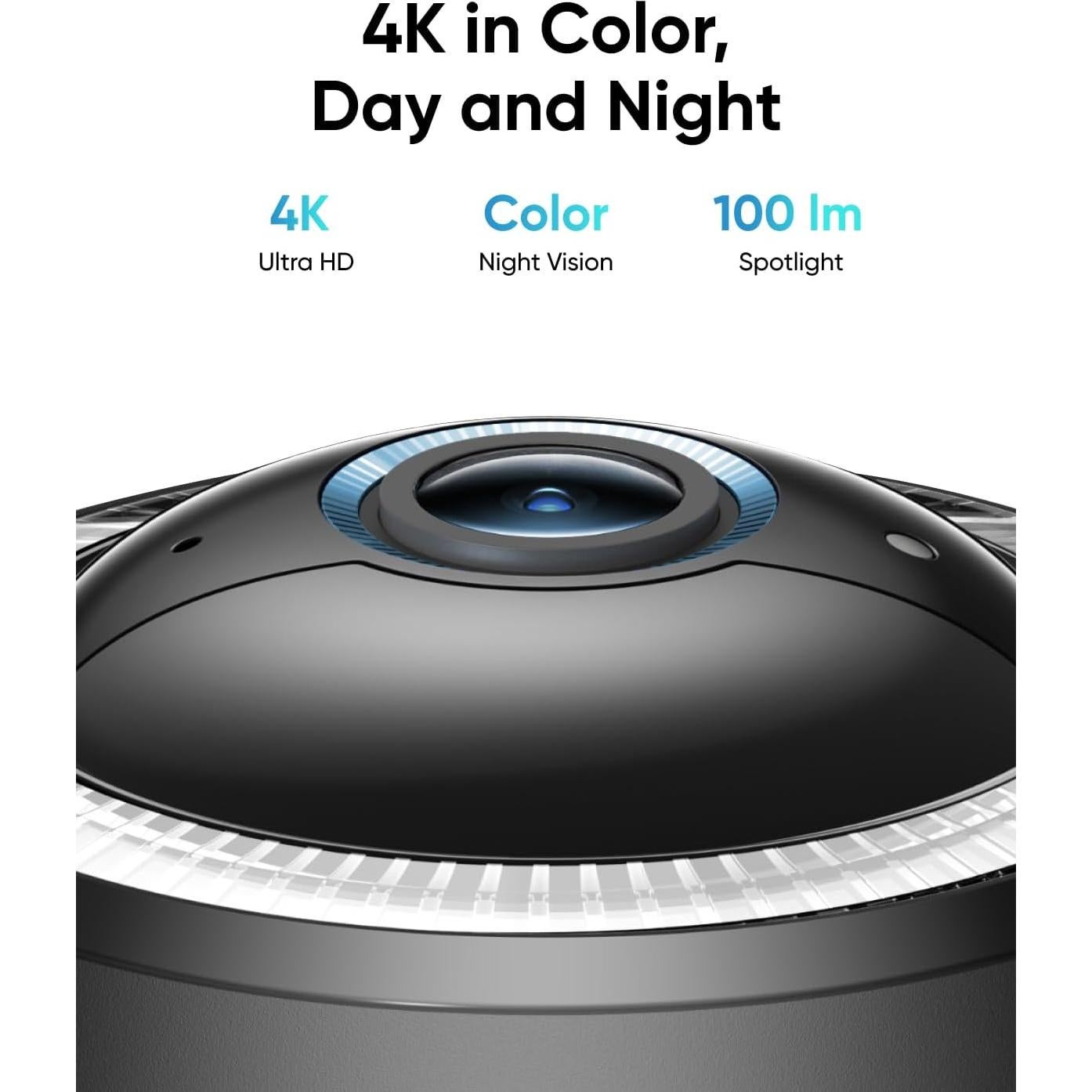 Cámara de Seguridad Eufy 4G LTE S330 4K Solar Inalámbrica