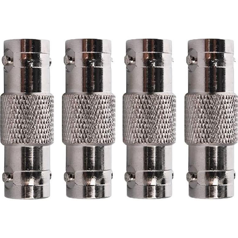 Adaptador BNC Femenino a Femenino RedYutou - Paquete de 4